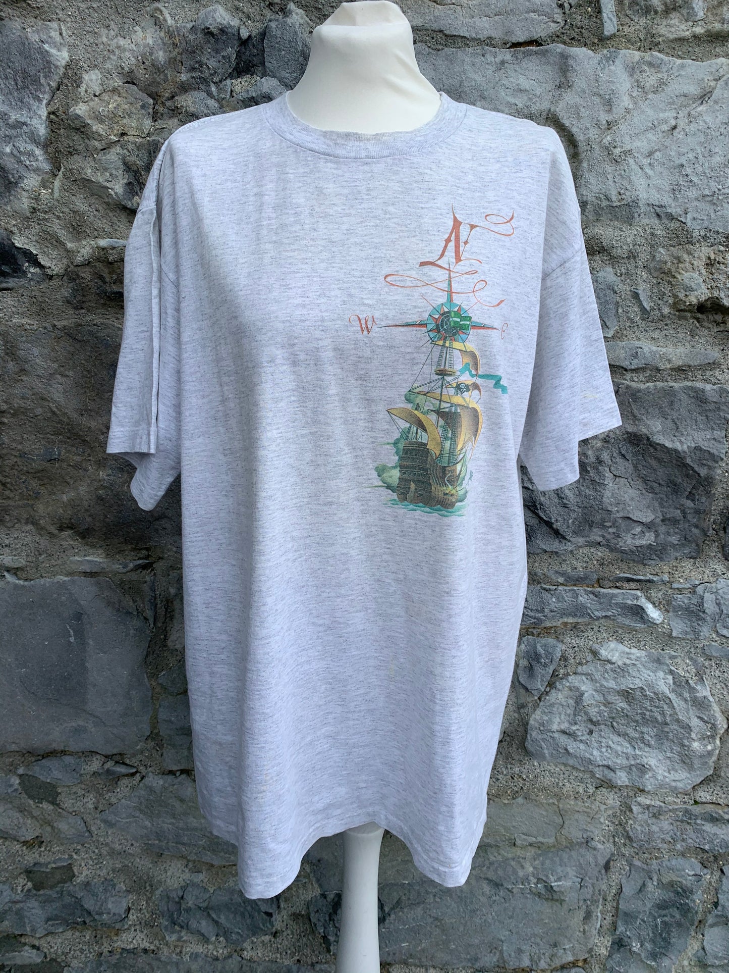 Carribean Soul 90s map T-shirt L/XL