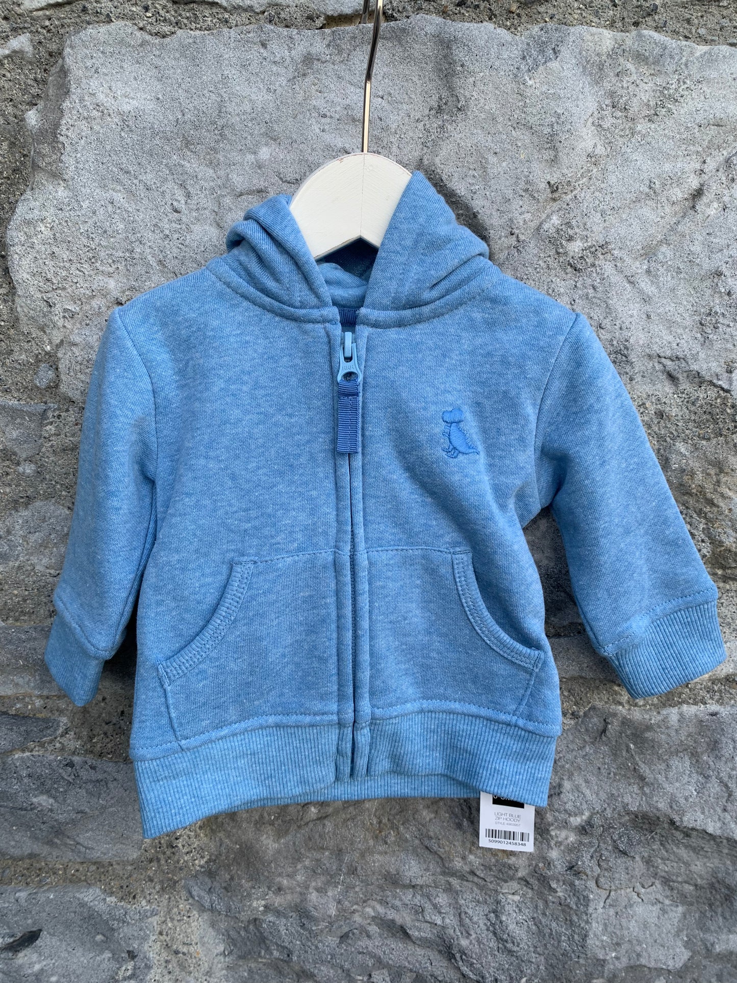 Blue hoodie 0-3m (56-62cm)