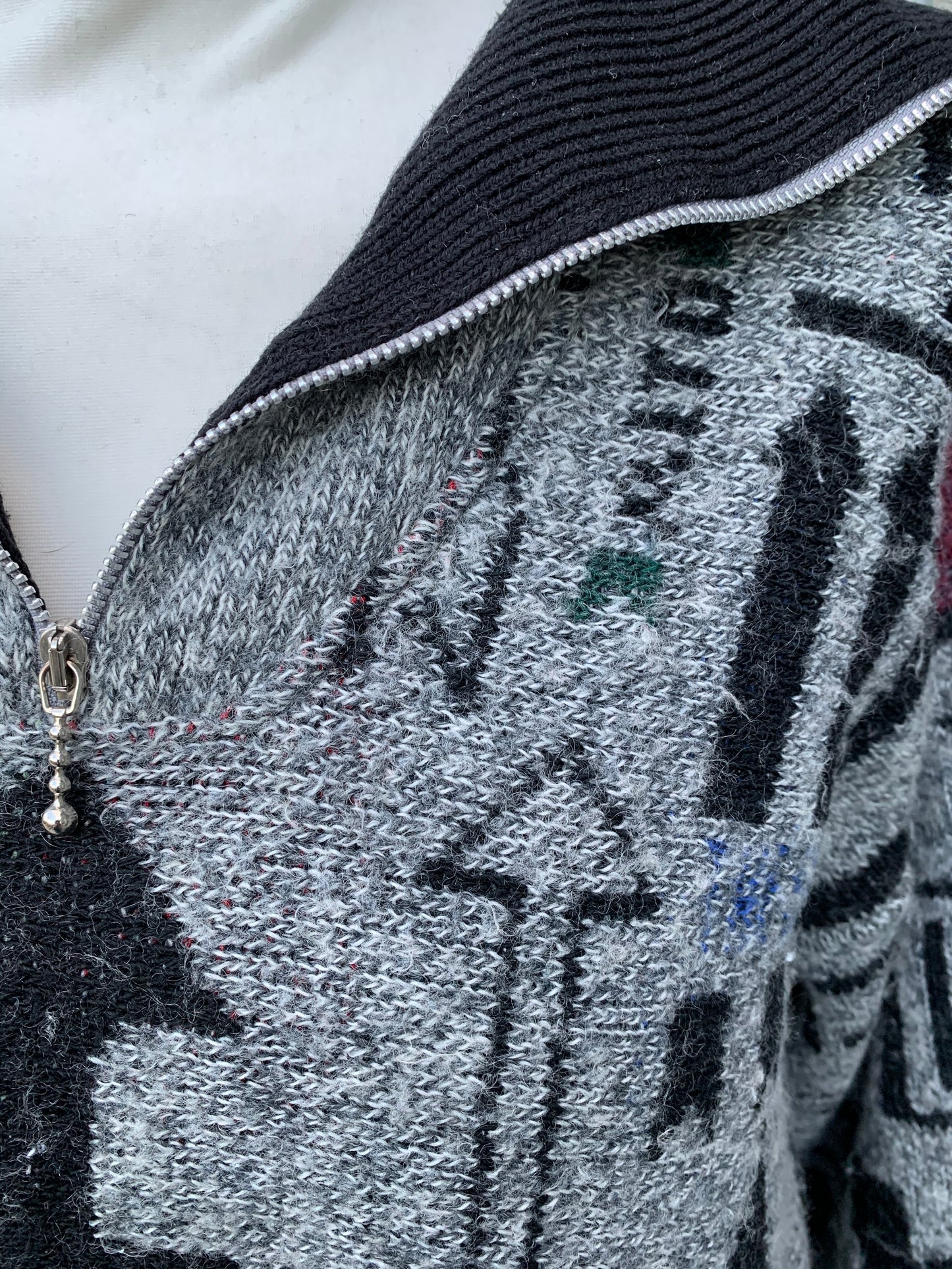 St.Clou grey arrow jumper Medium