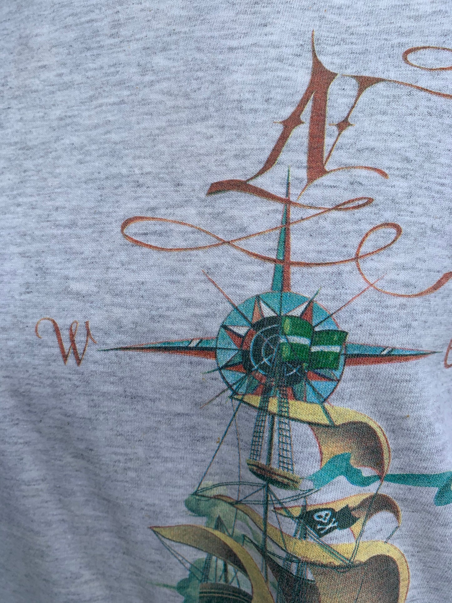 Carribean Soul 90s map T-shirt L/XL