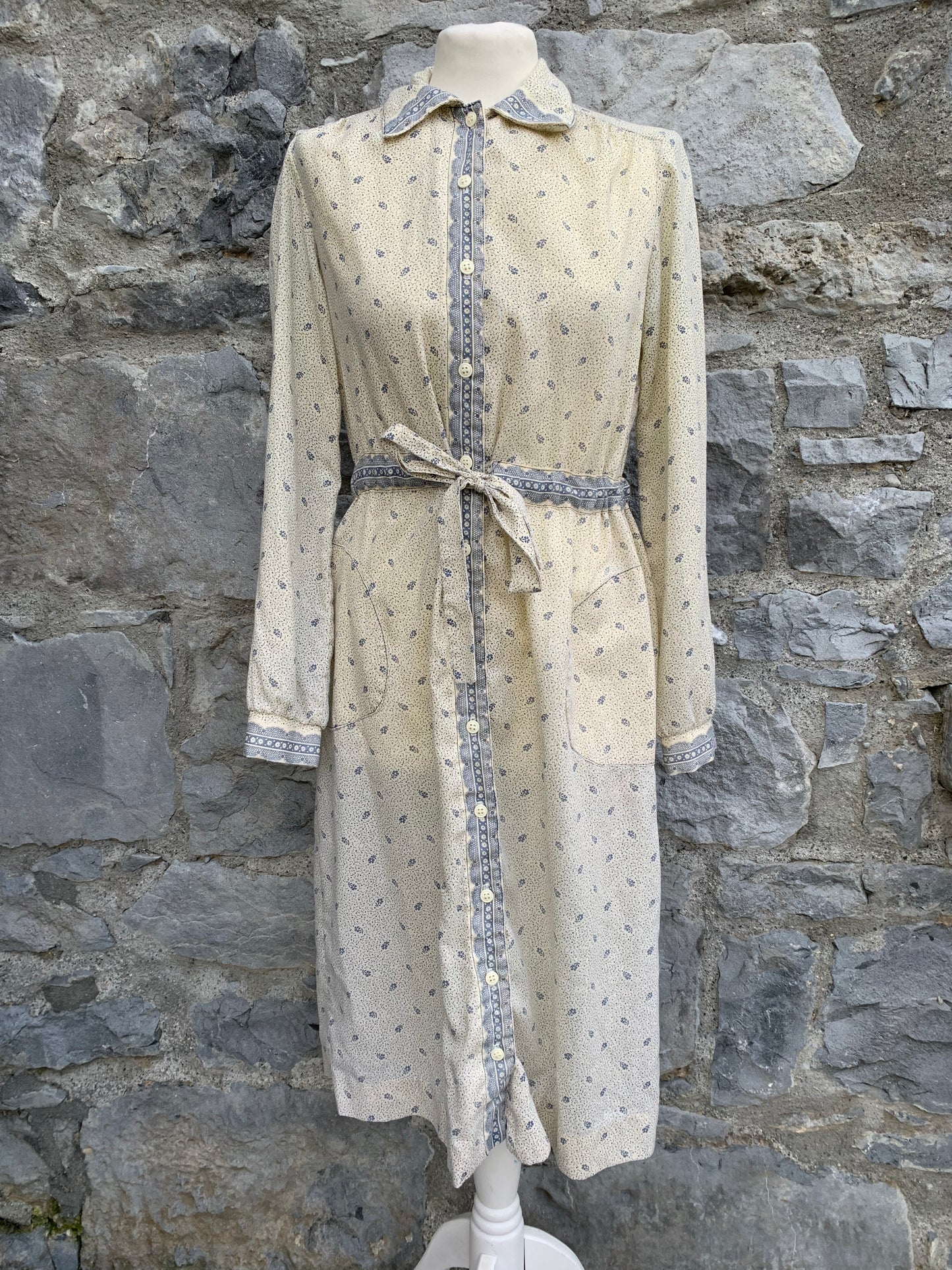 Just-mort 80s dots&flowers dress uk 10