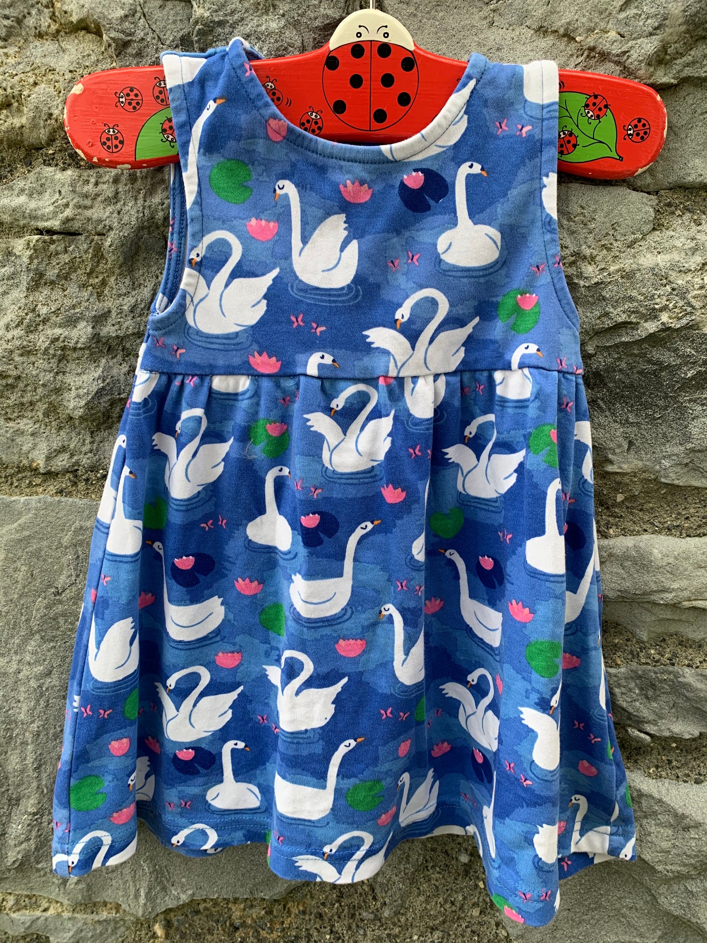 JMB swan pinafore 12-18m (80-86cm)