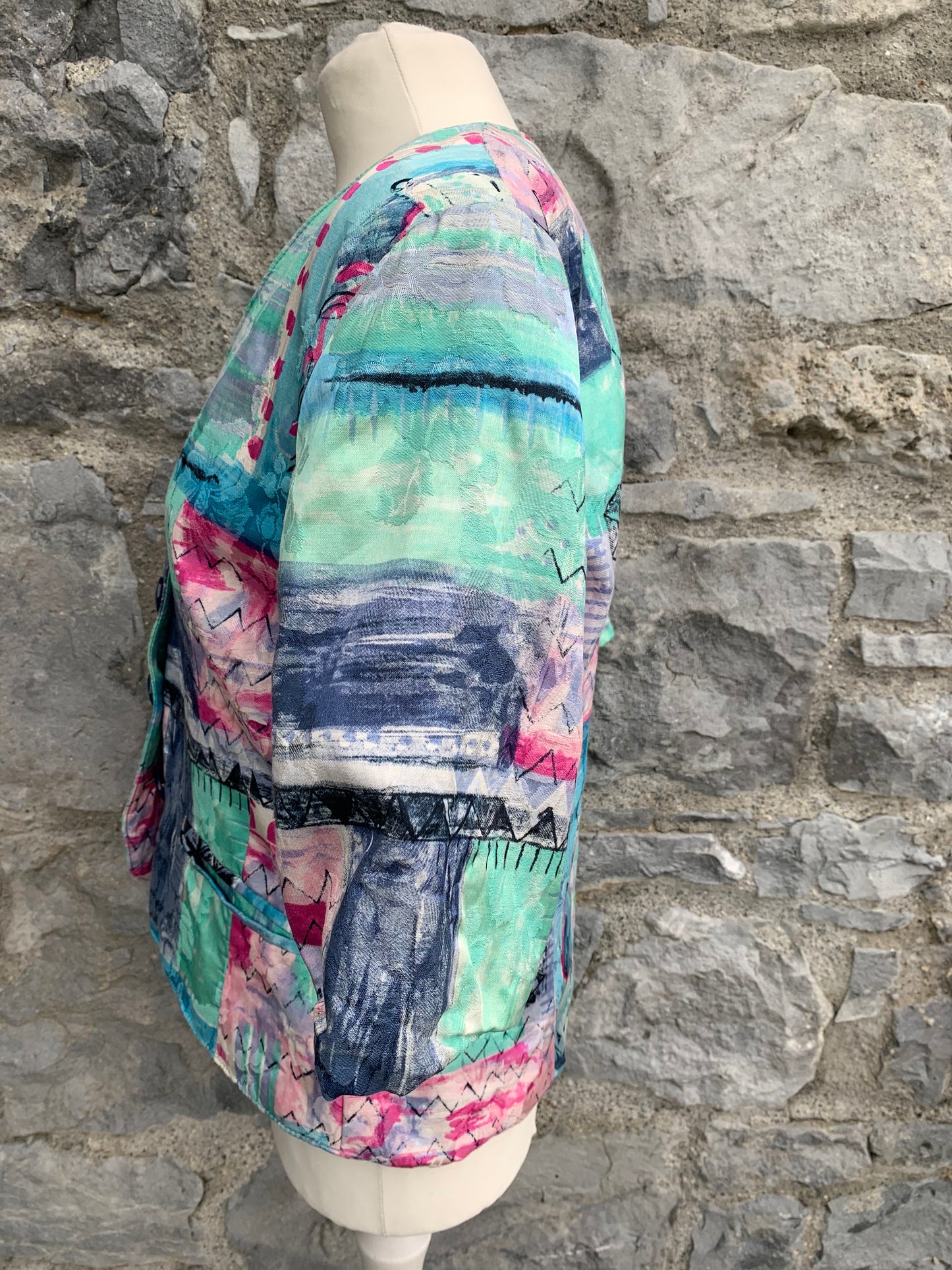 Endora colourful 90s jacket uk 12