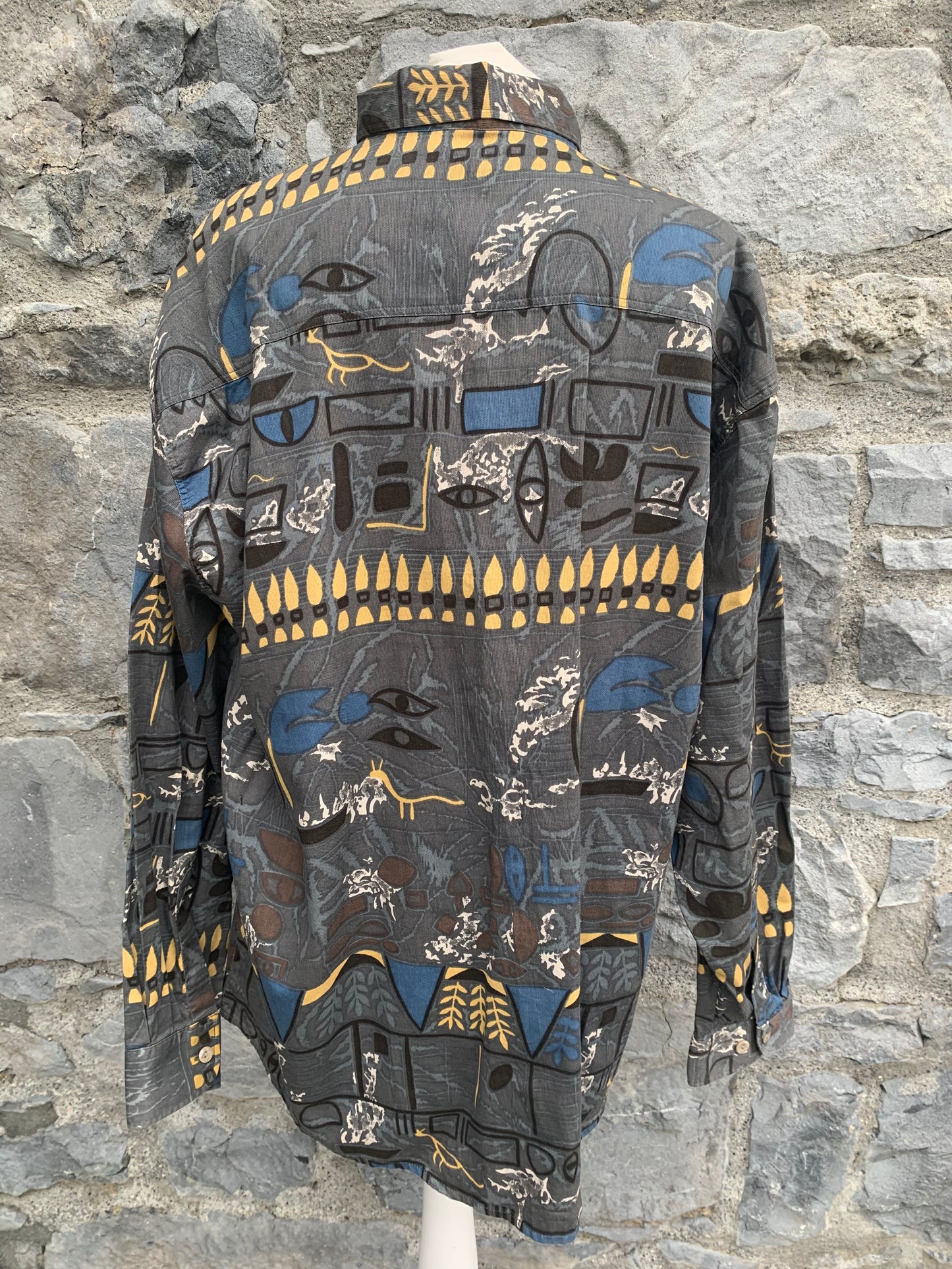 Prehistoric symbols shirt XL