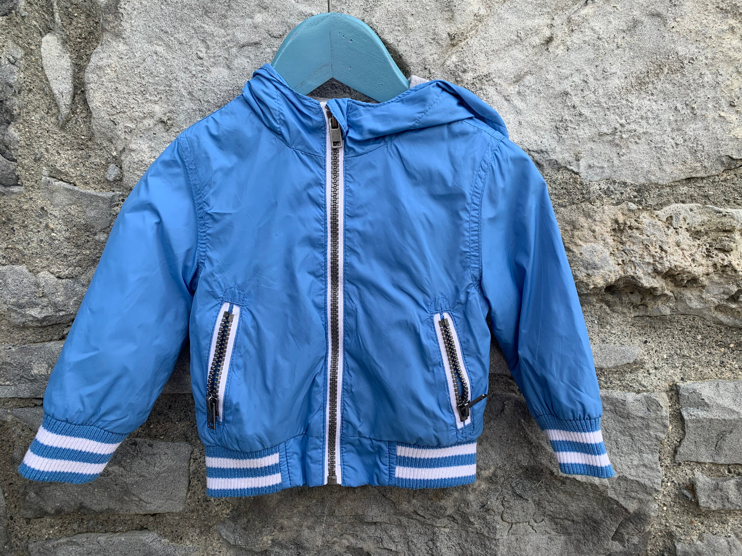 Blue jacket 6-9m (68-74cm)