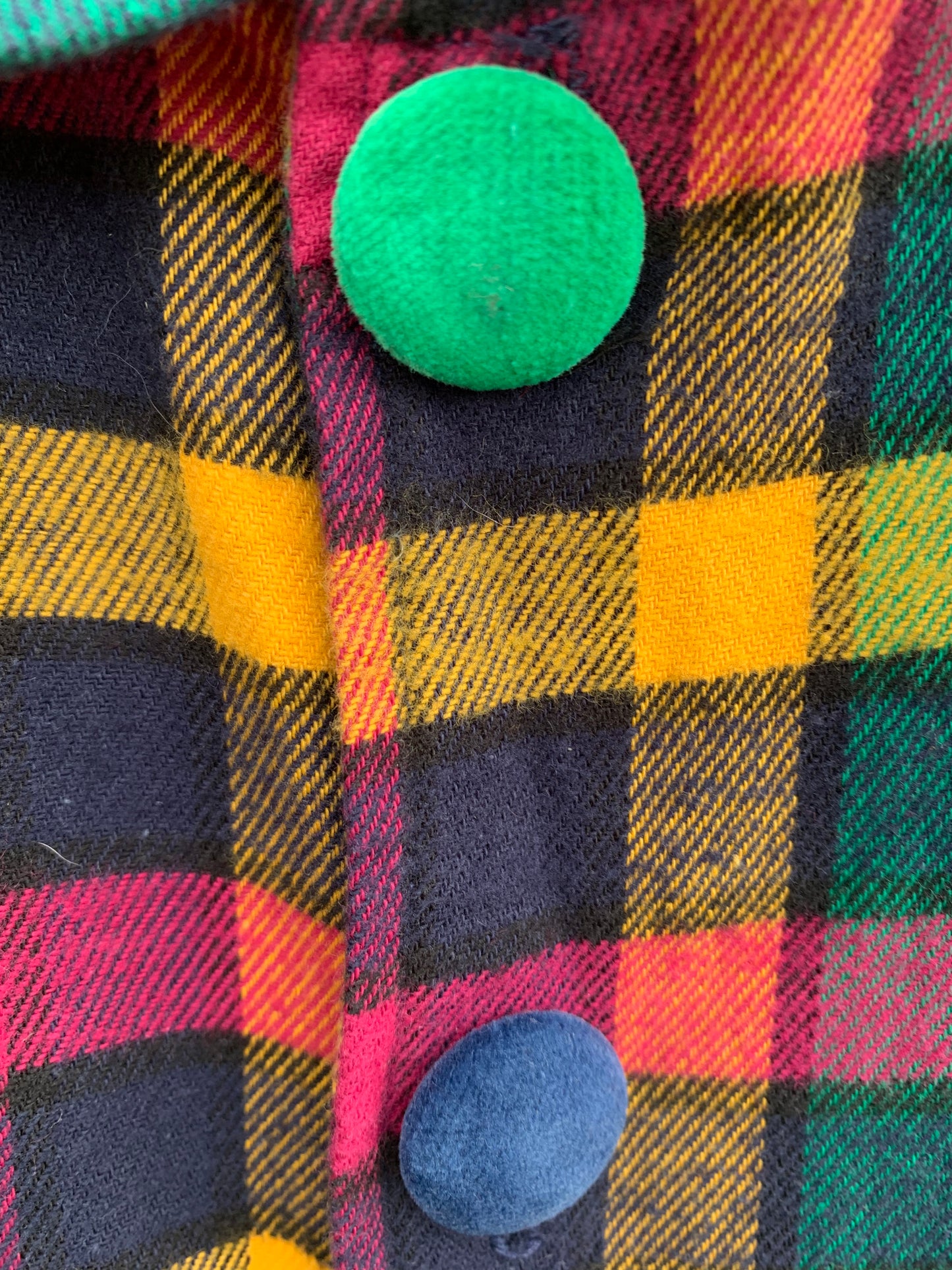 Flannel check onesie 12-18m (80-86cm)