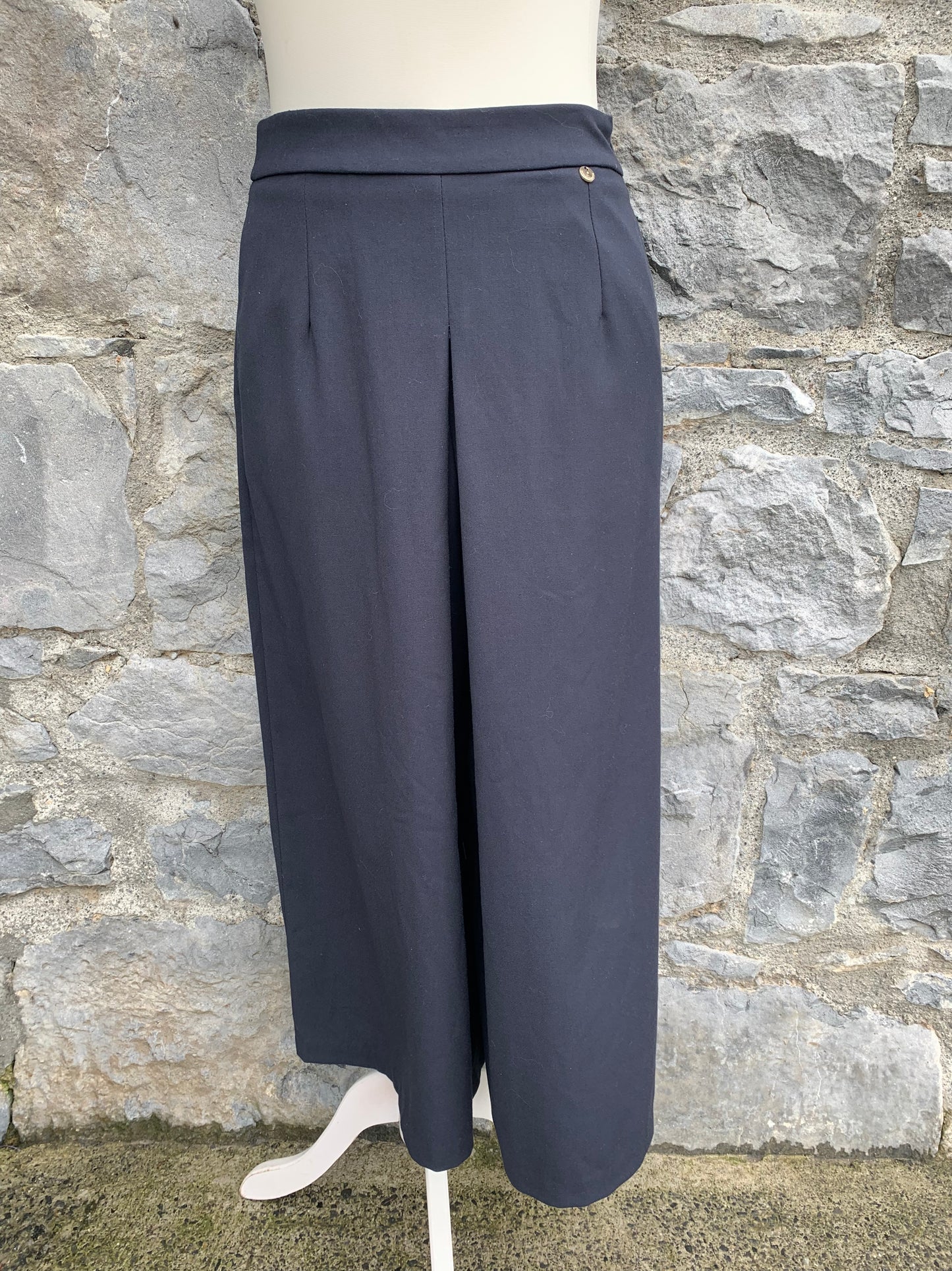 Navy culottes uk 10