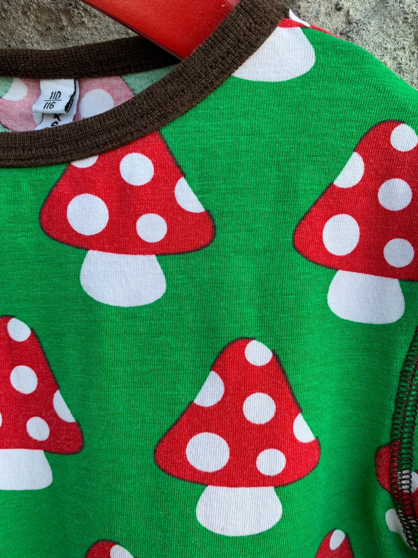 Mushroom dress 5-6y (110-116cm)