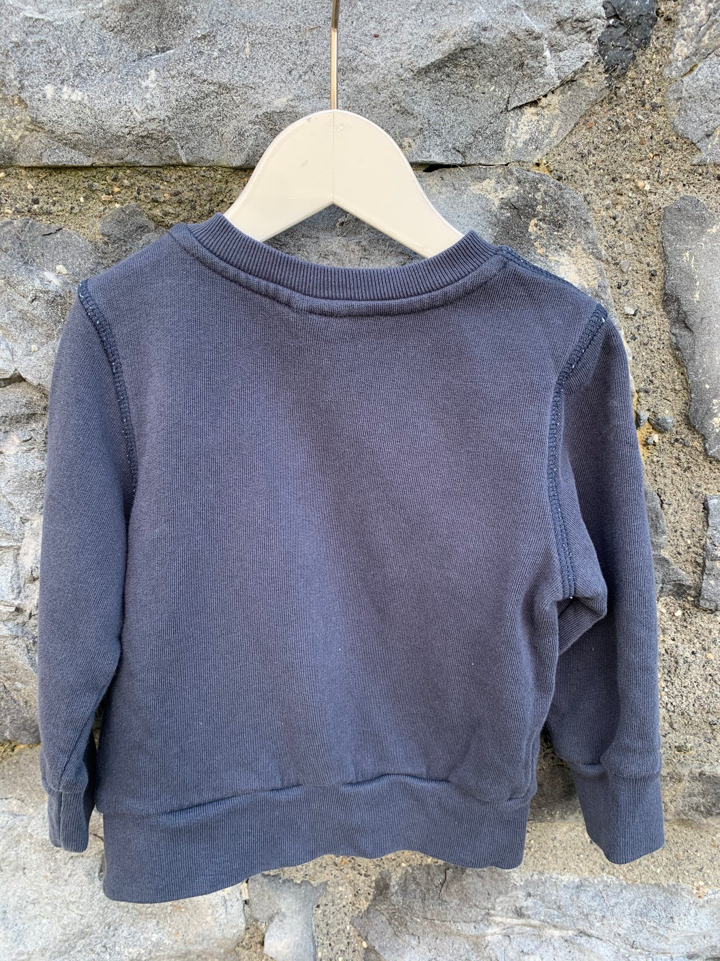 Charcoal sweatshirt 9-12m (74-80cm)