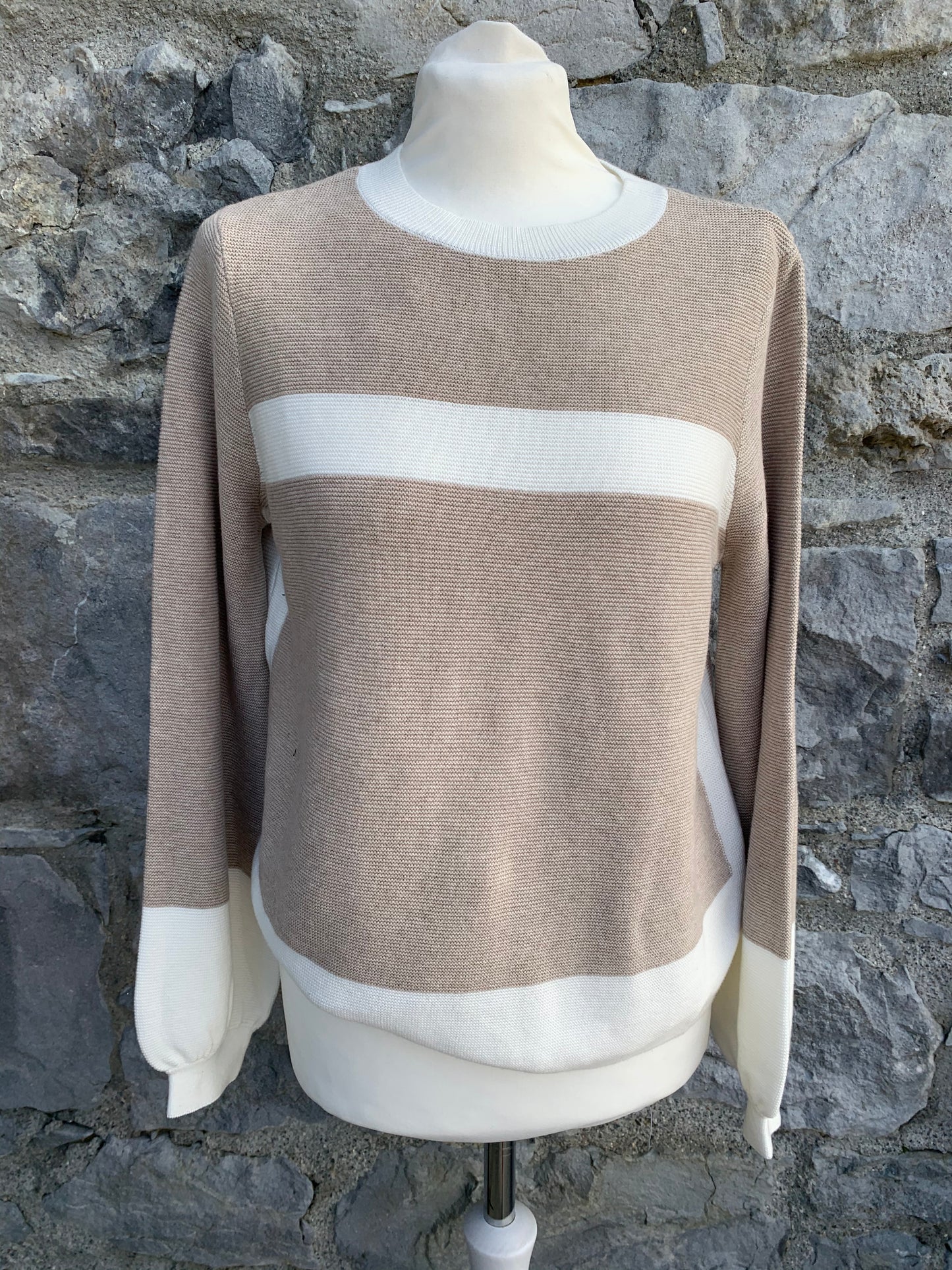 Brige&white jumper uk 10-12