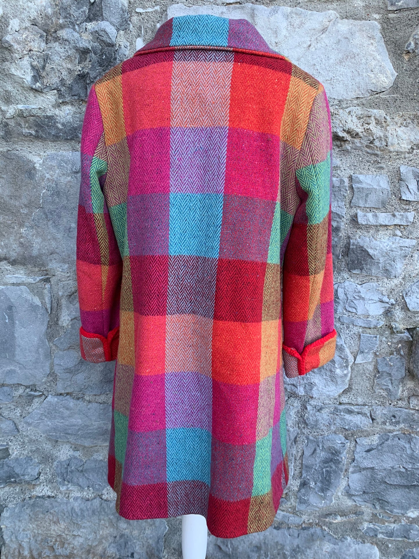 Rainbow tweed coat uk 14