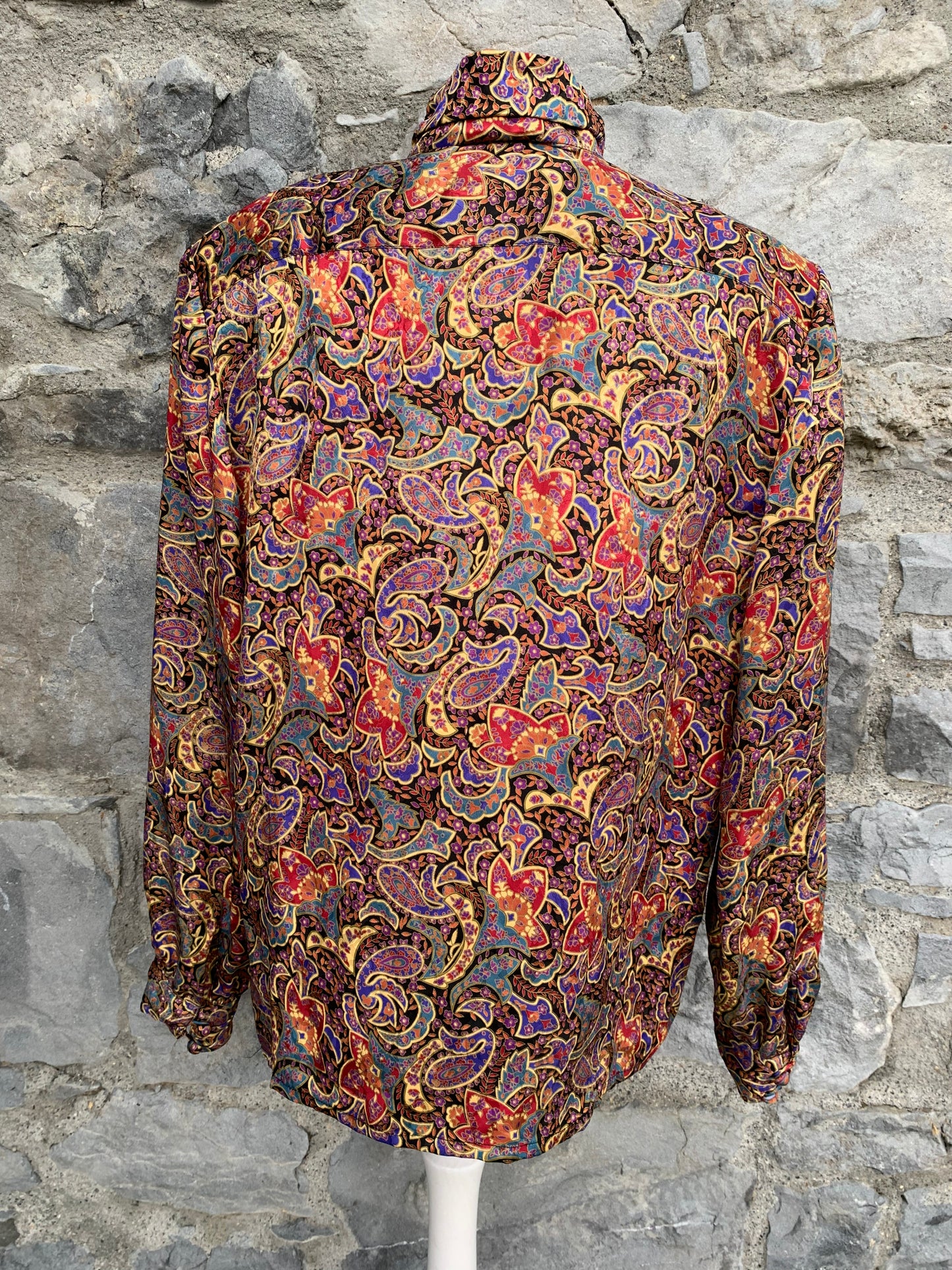 EJ Harper 80s abstract shirt uk 16