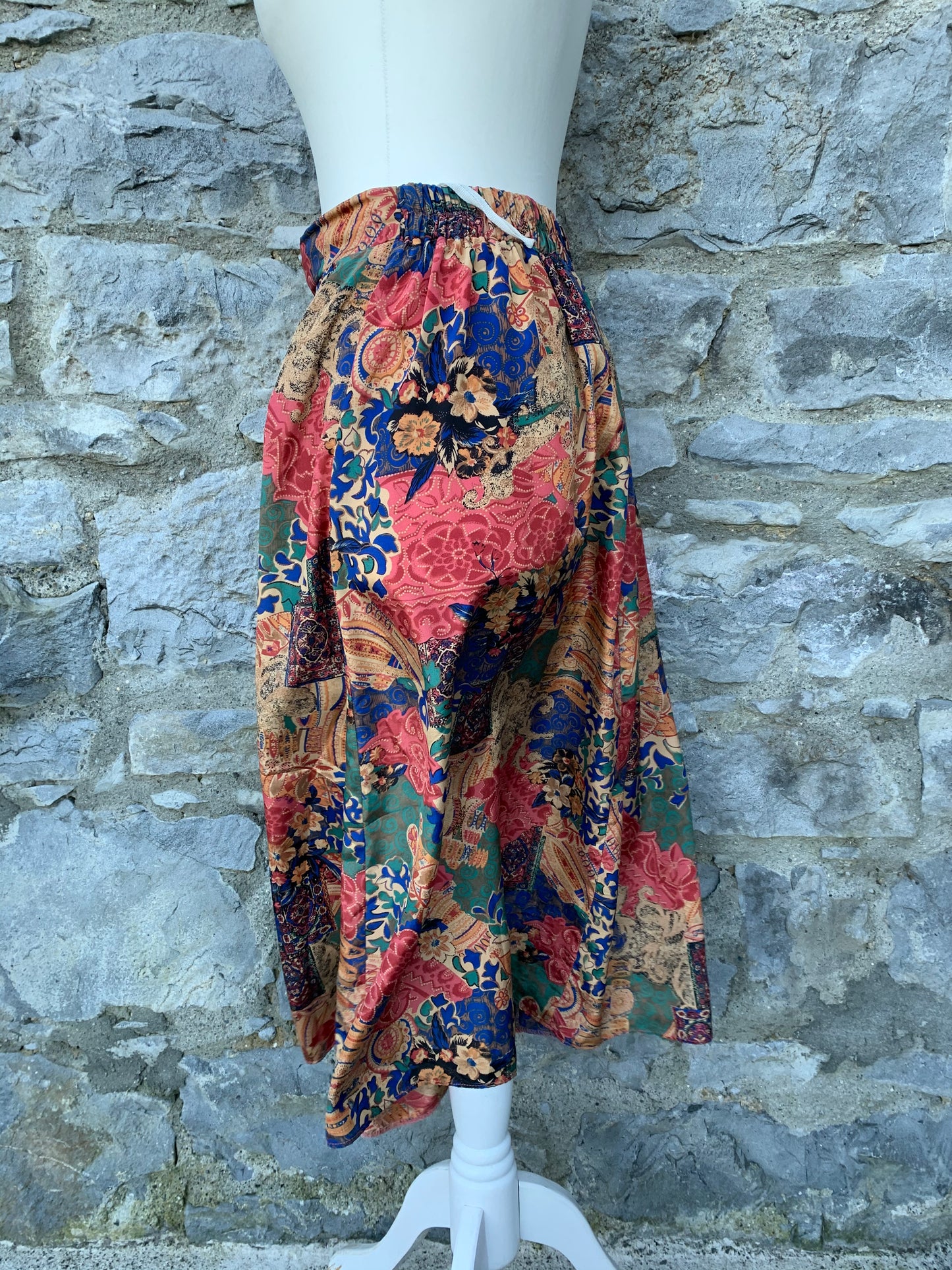 LS collection 90s abstract skirt uk 10