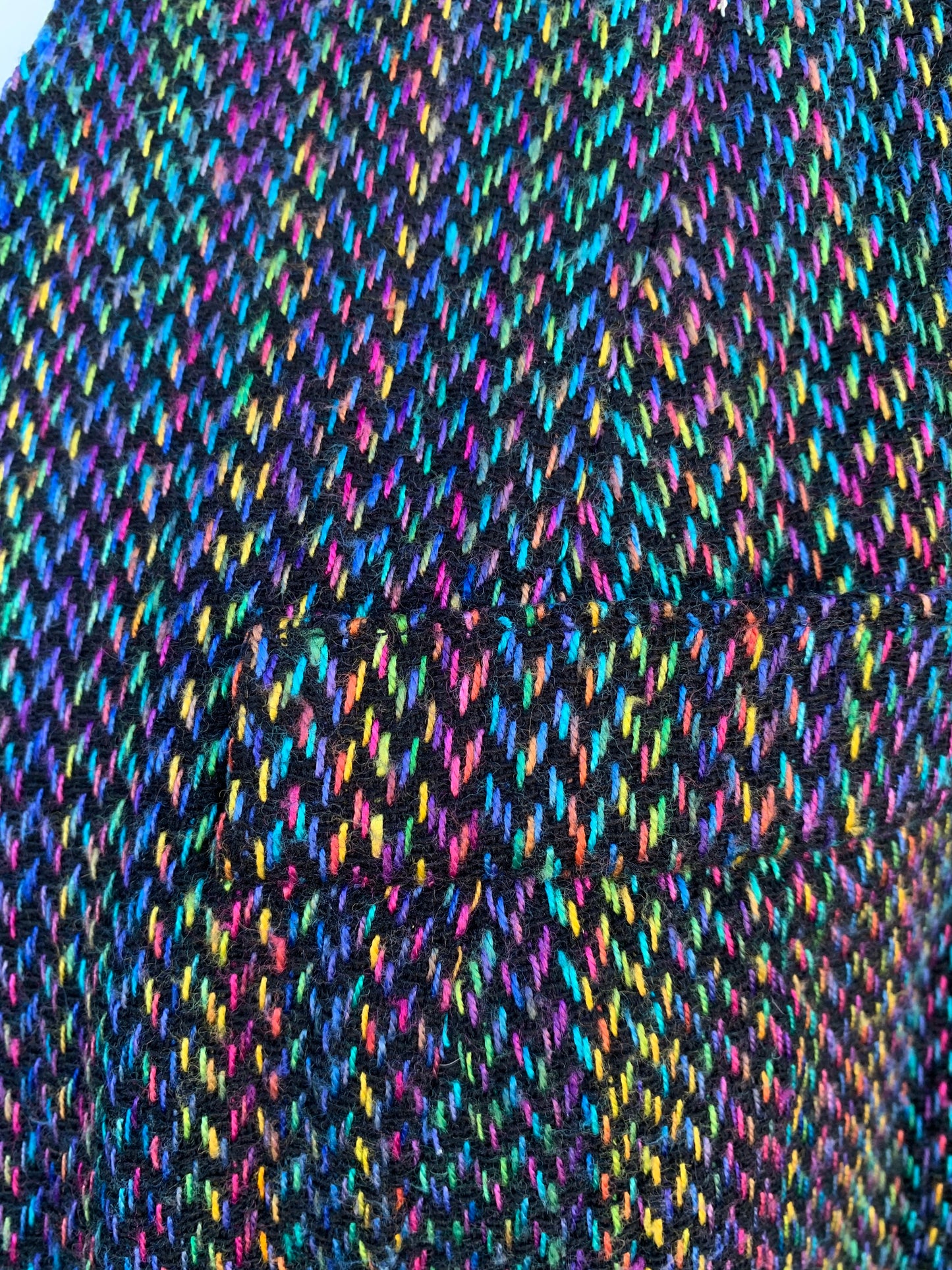 80s rainbow jacket uk 14