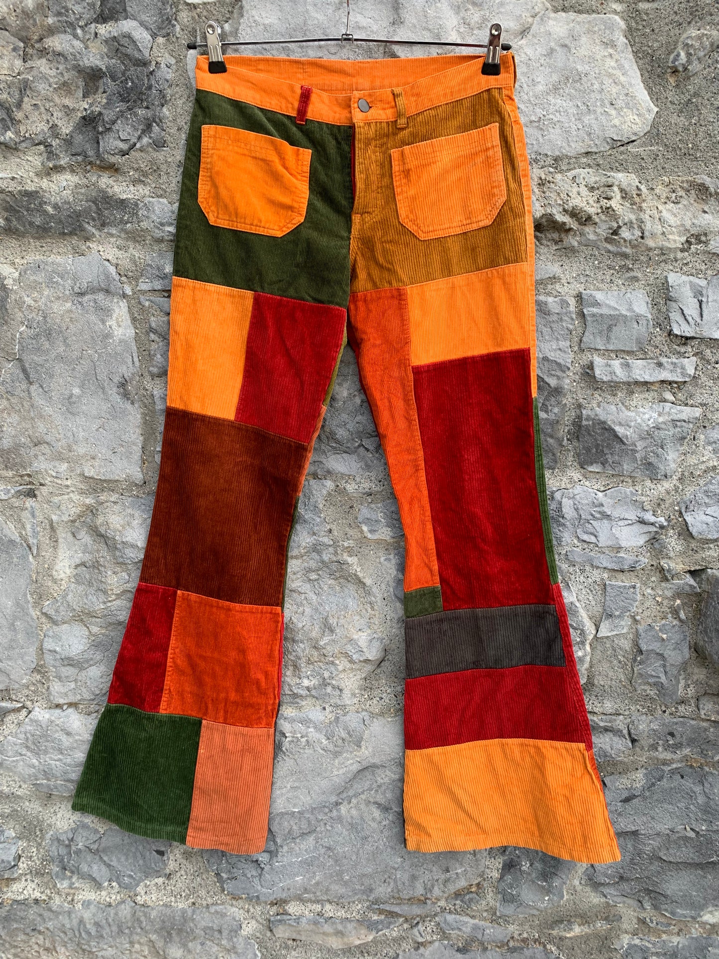 Patchwork flare cords uk 12