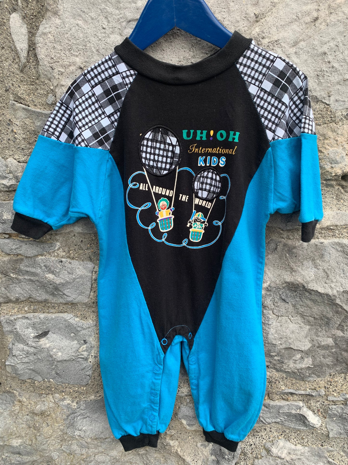 Hot balloon onesie 9-12m (74-80cm)