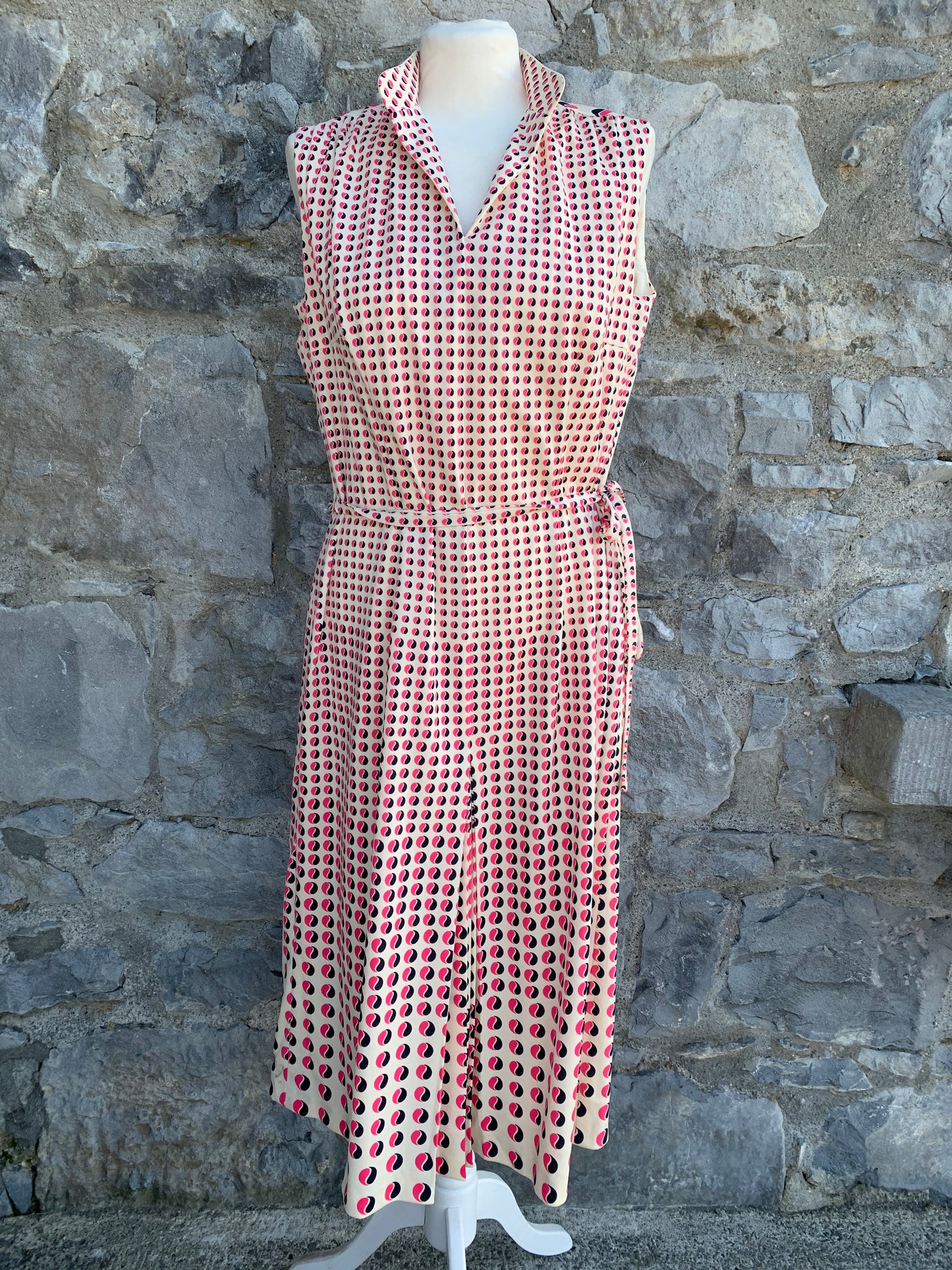 Rod'elle 70s big dots dress uk 14