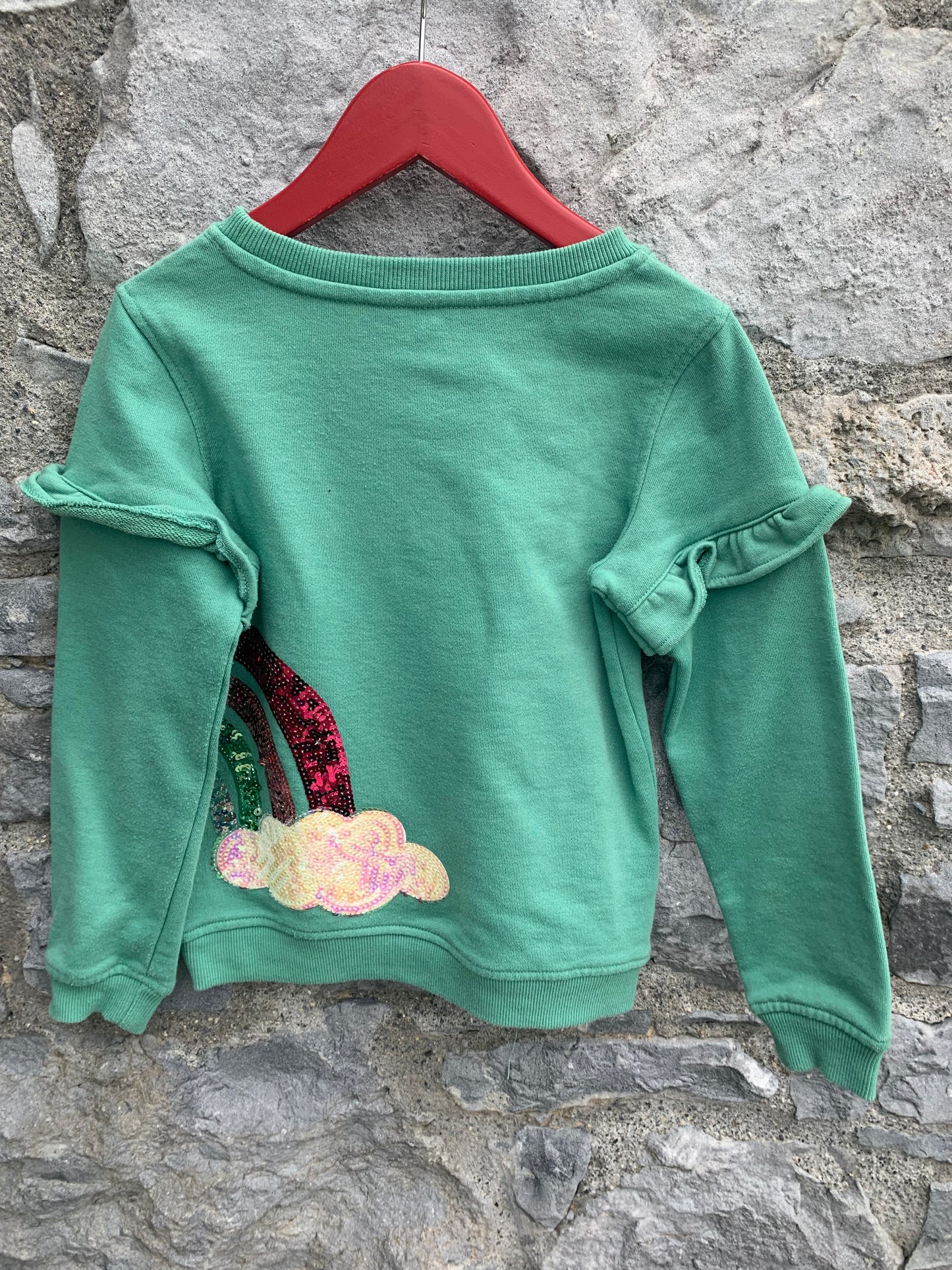 Sweatshirt with sequins 7y (122cm)