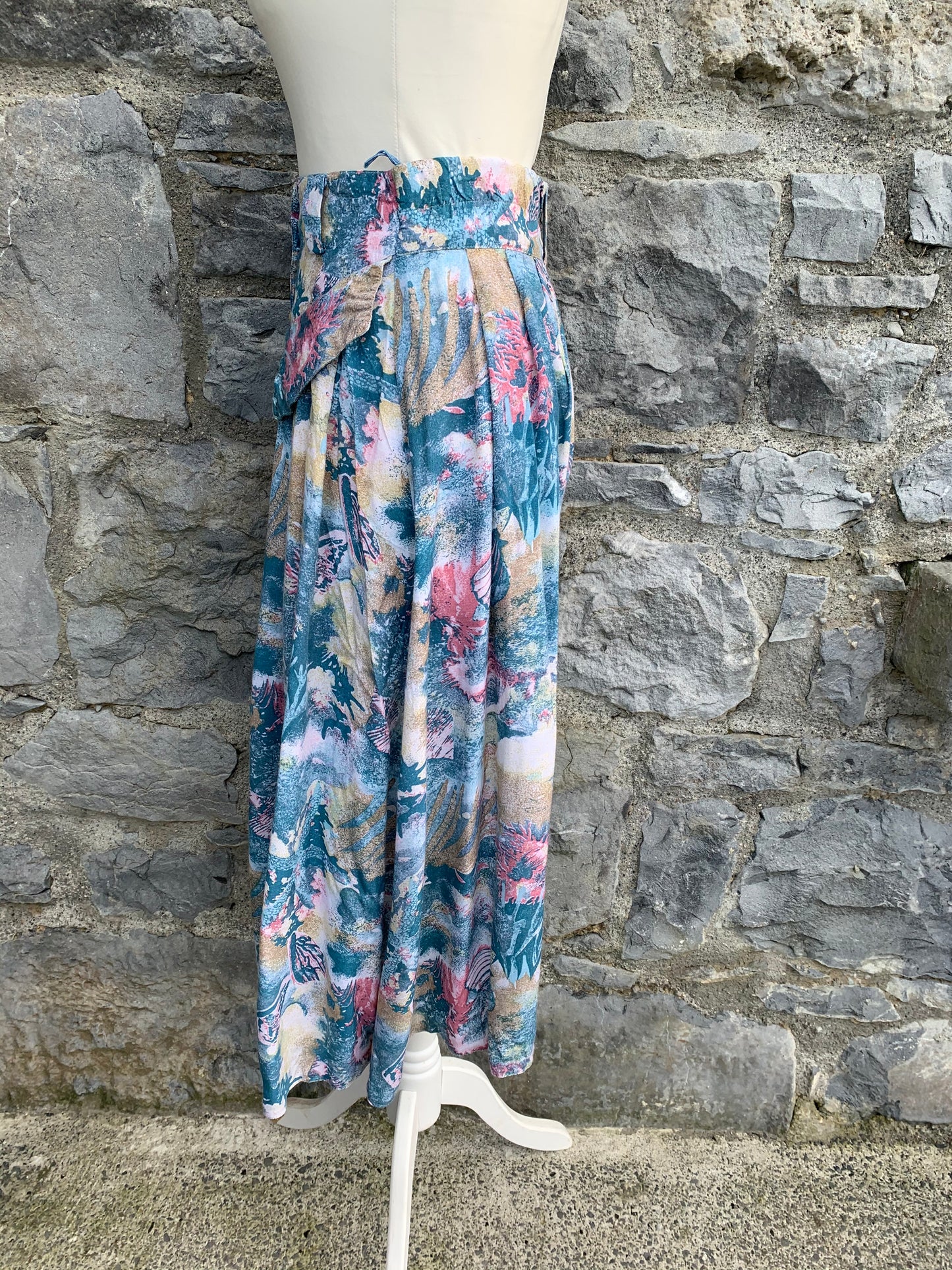 Sea shells button up skirt uk 8