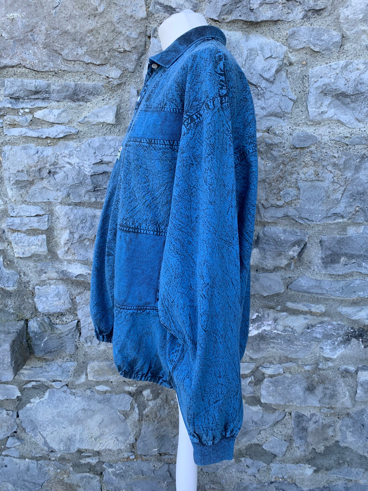 80s Light denim sweatshirt M/L