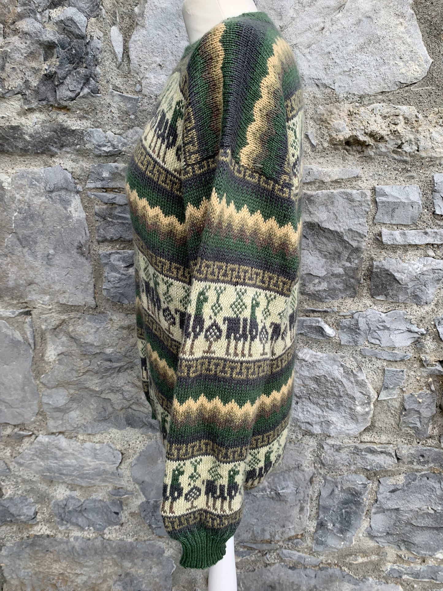 90s llama jumper uk 12