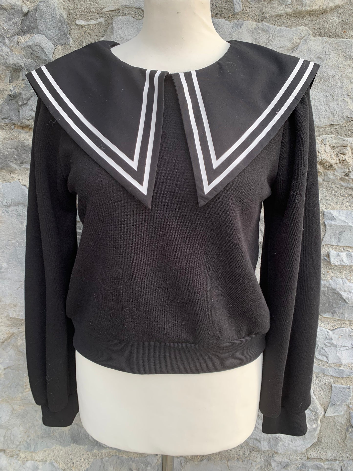 Black sailor sweatshirt uk 8-10