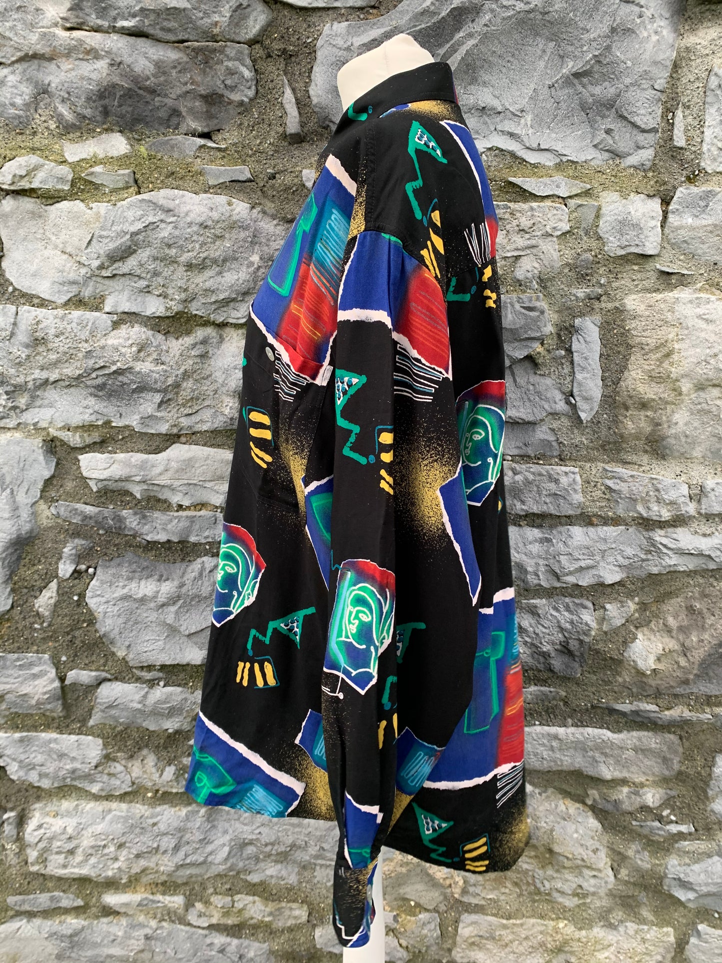 Club D'Amingo abstract shirt Medium