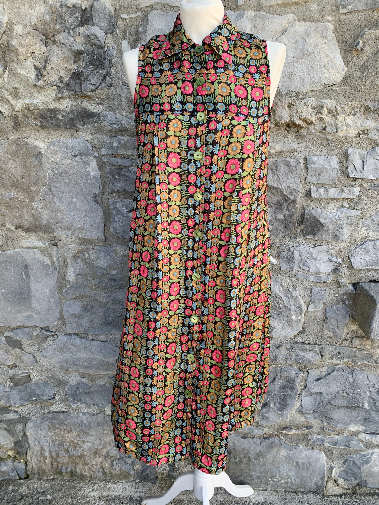 Floral sleeveless dress uk 10