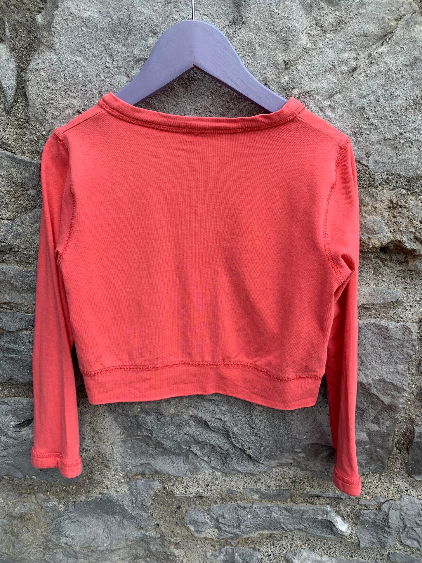 Orange short cardigan 11-12y (146-152cm)