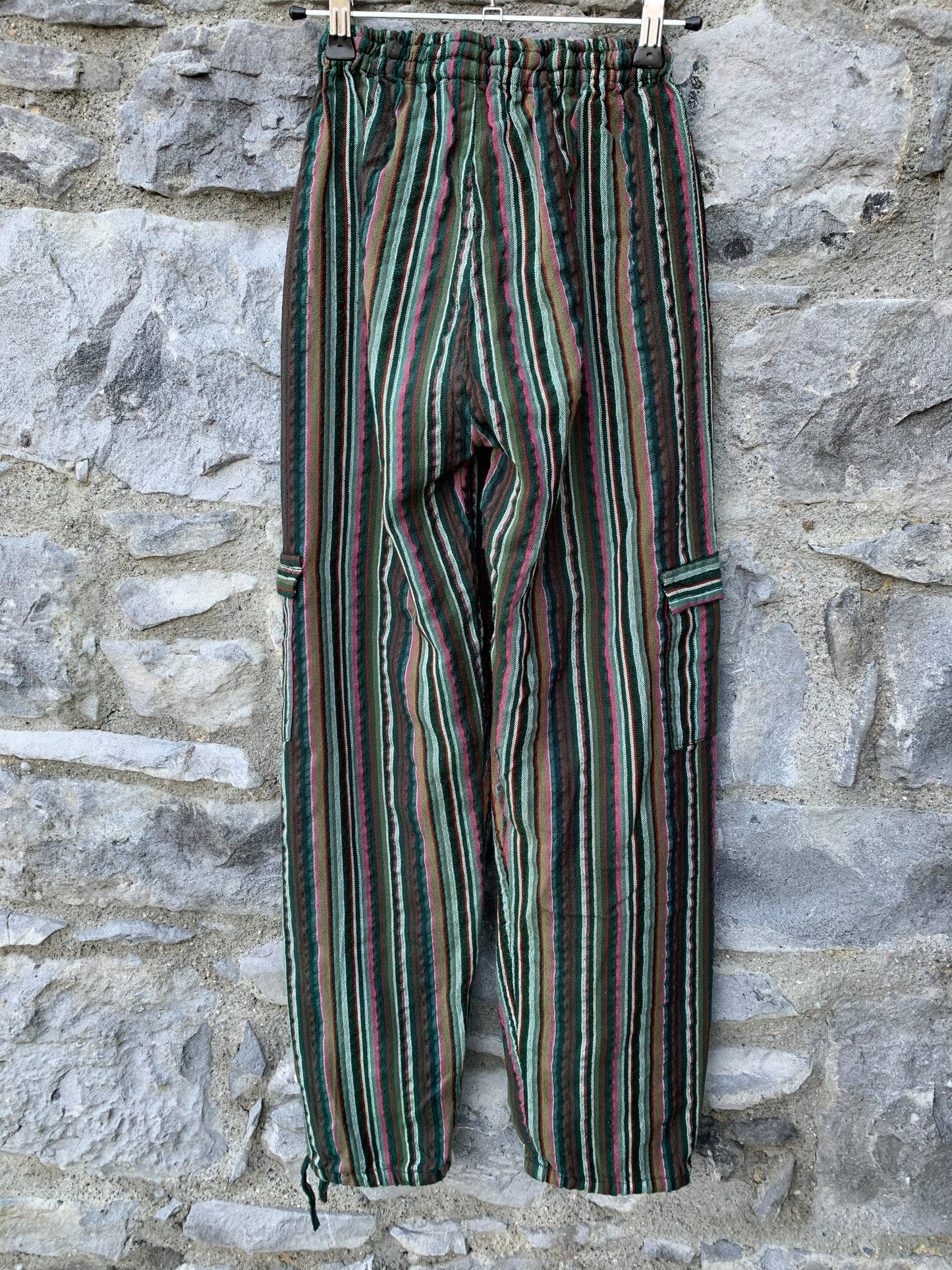 Hippie stripy pants uk 8-12