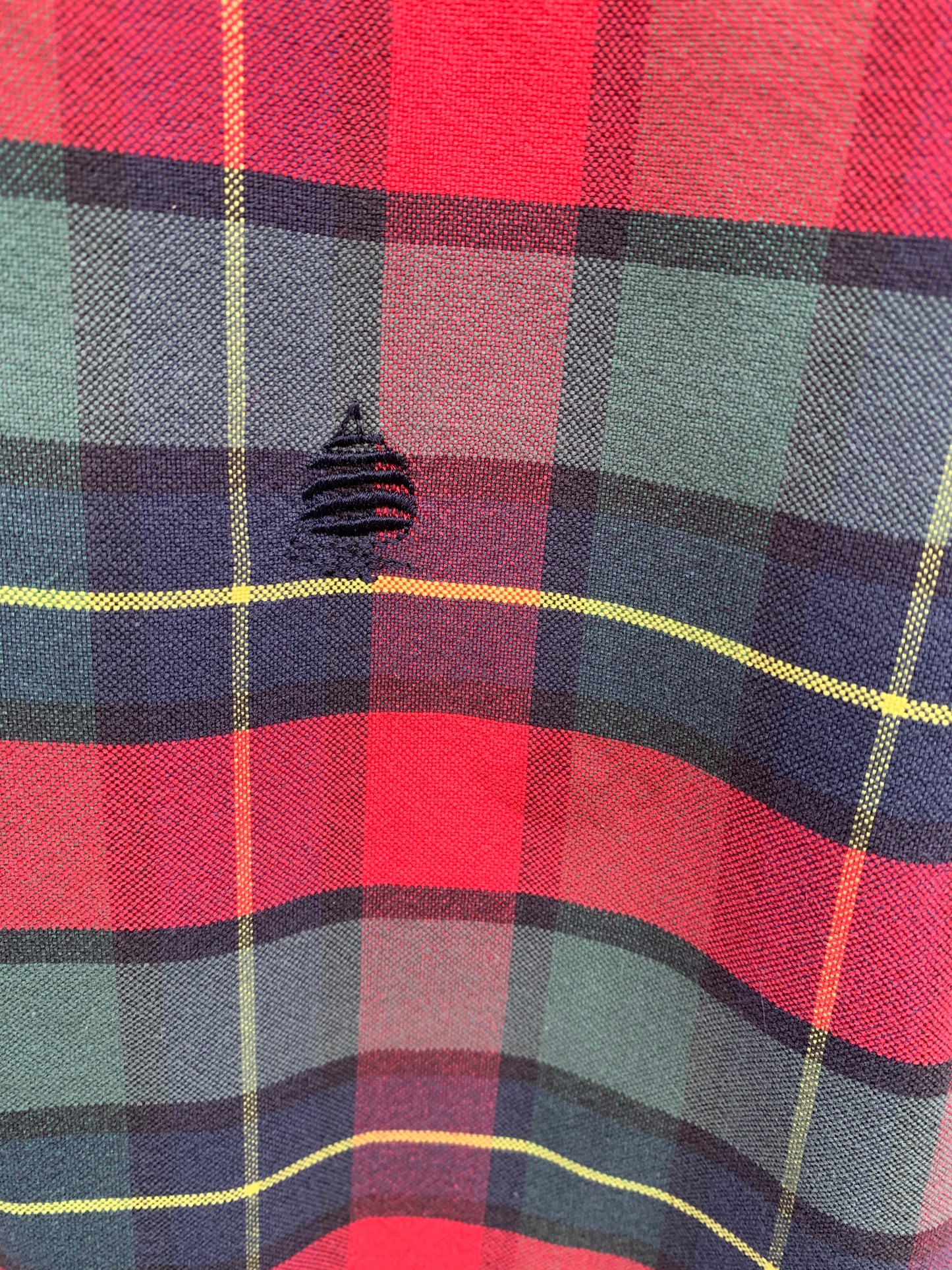 Christmas check shirt Medium