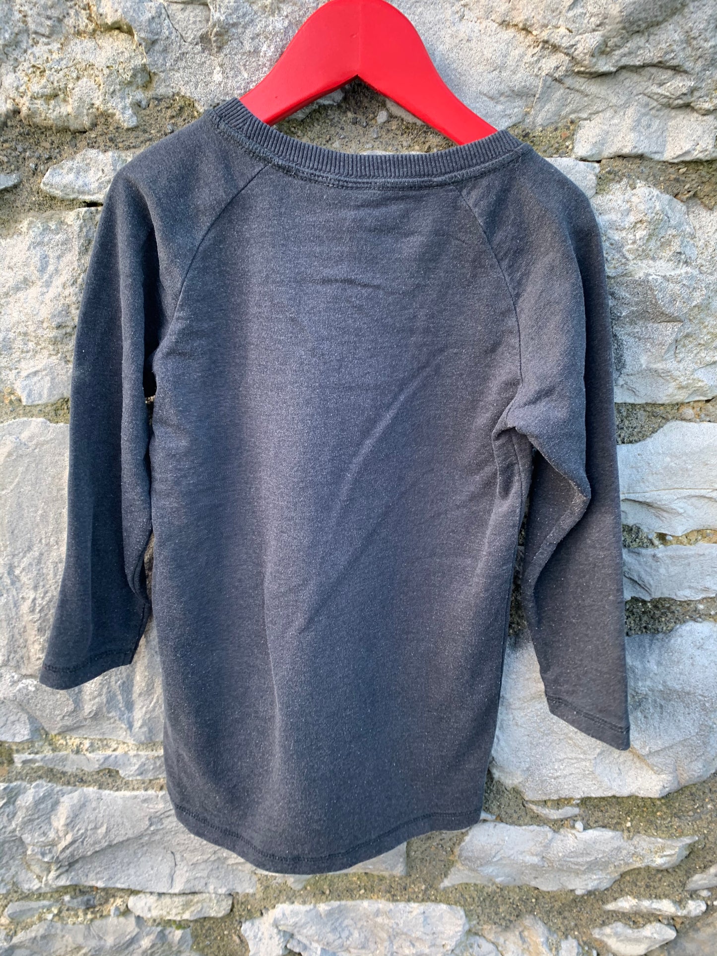 Cute grey tunic 3-4y (98-104cm)