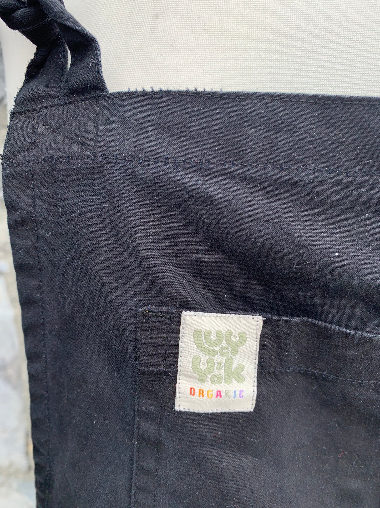 Black dungarees uk 8