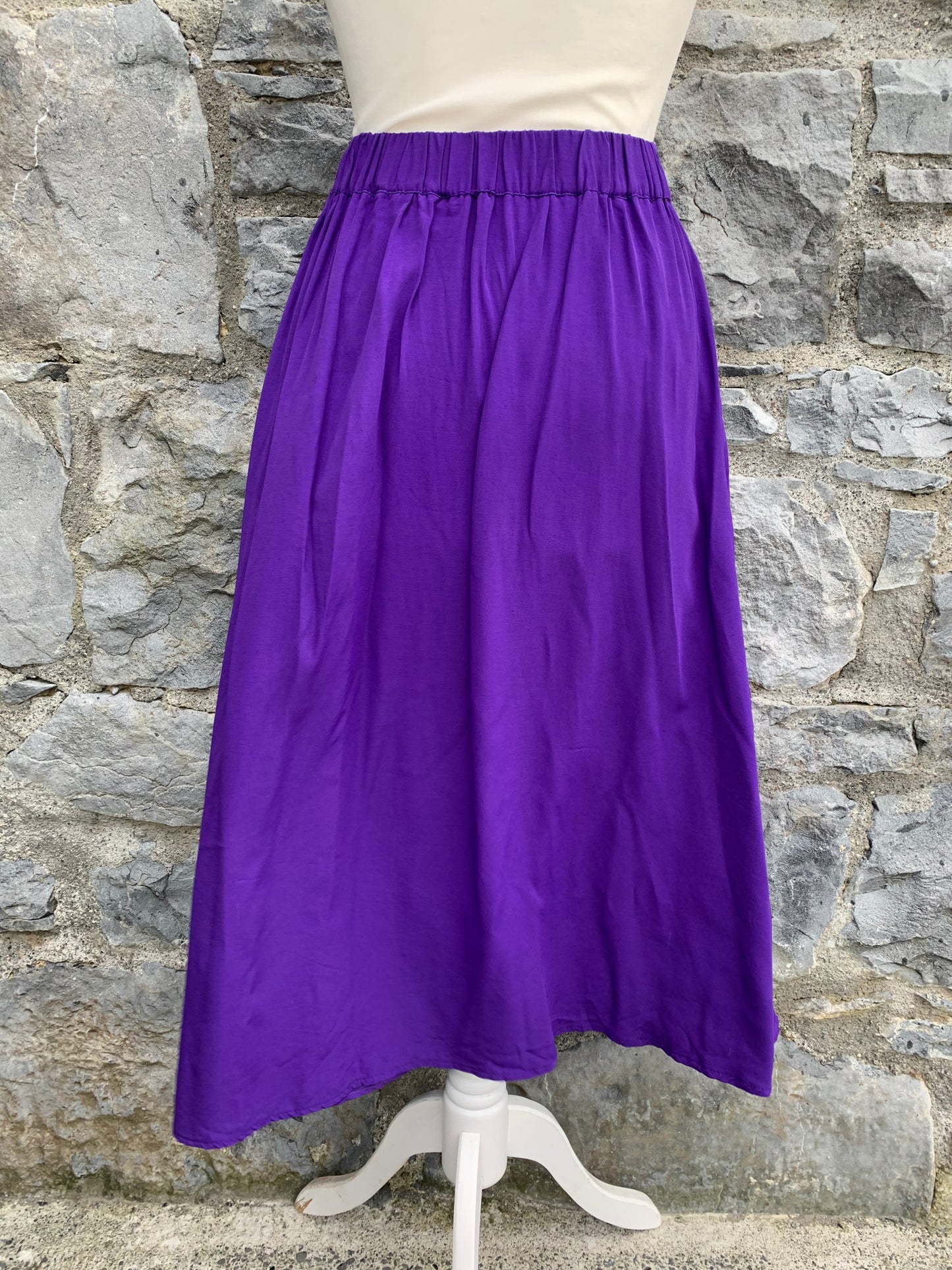 80s purple skirt uk 6-8