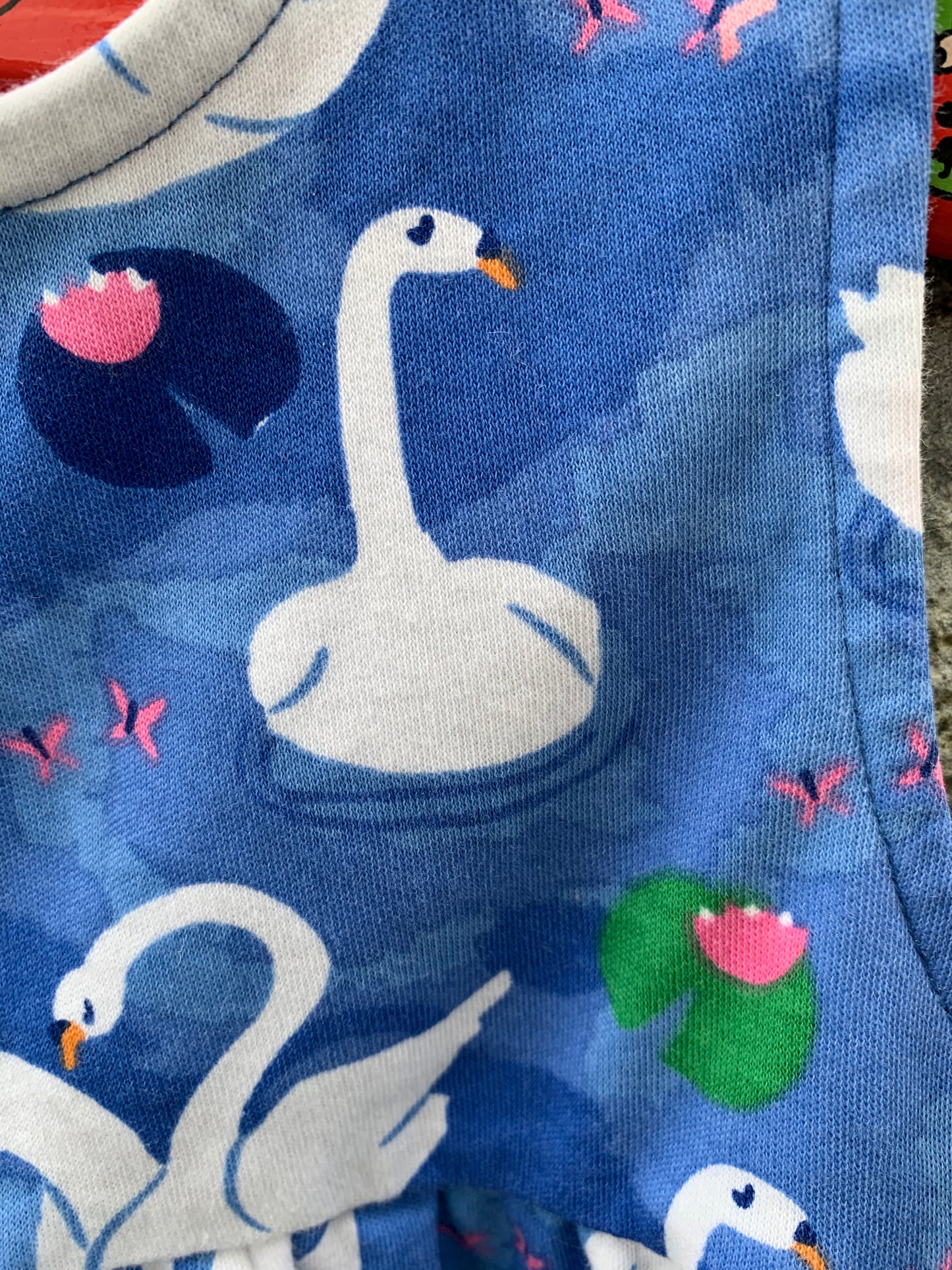 JMB swan pinafore 12-18m (80-86cm)