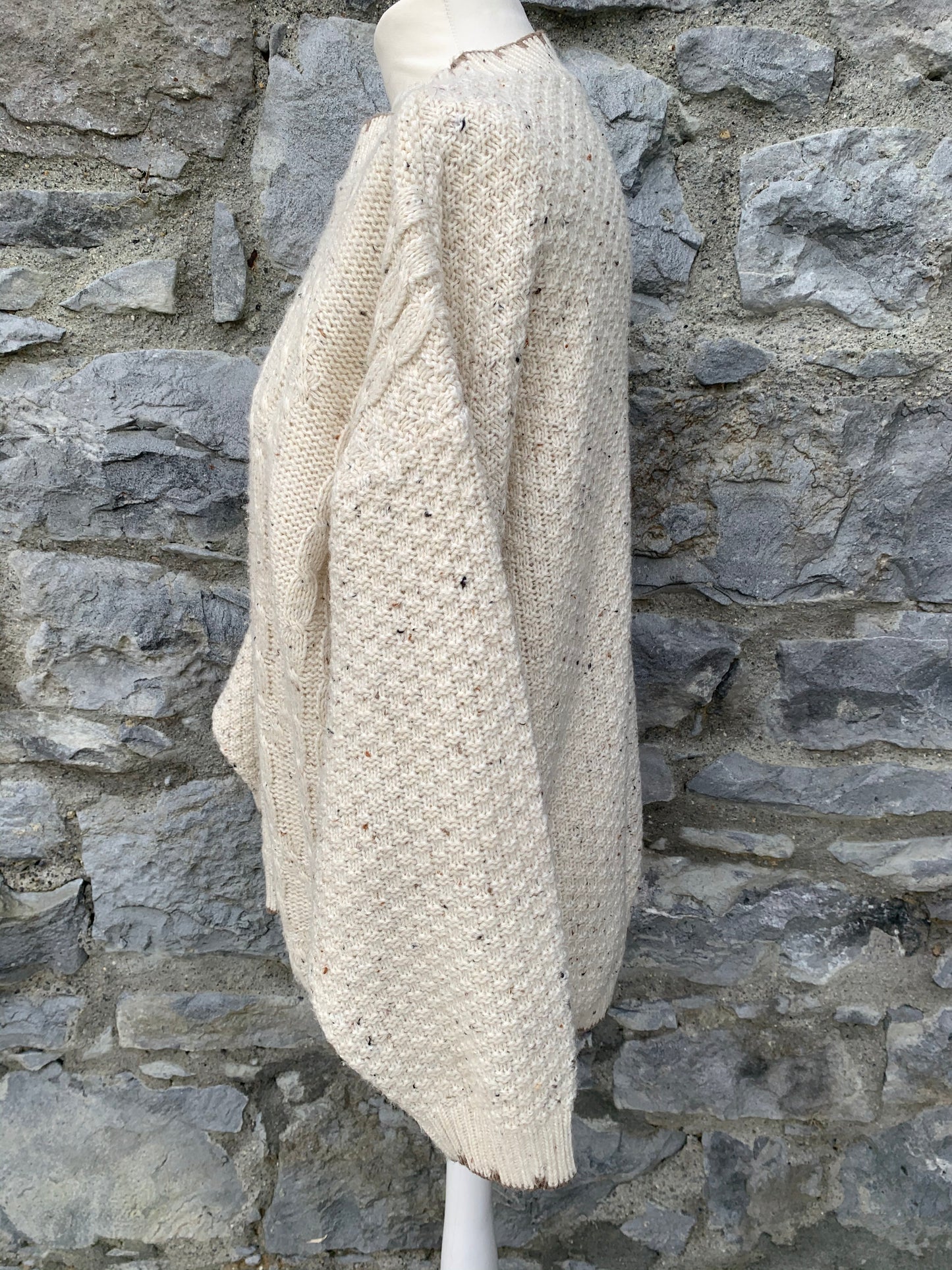 Snap 90s beige jumper uk 12-16