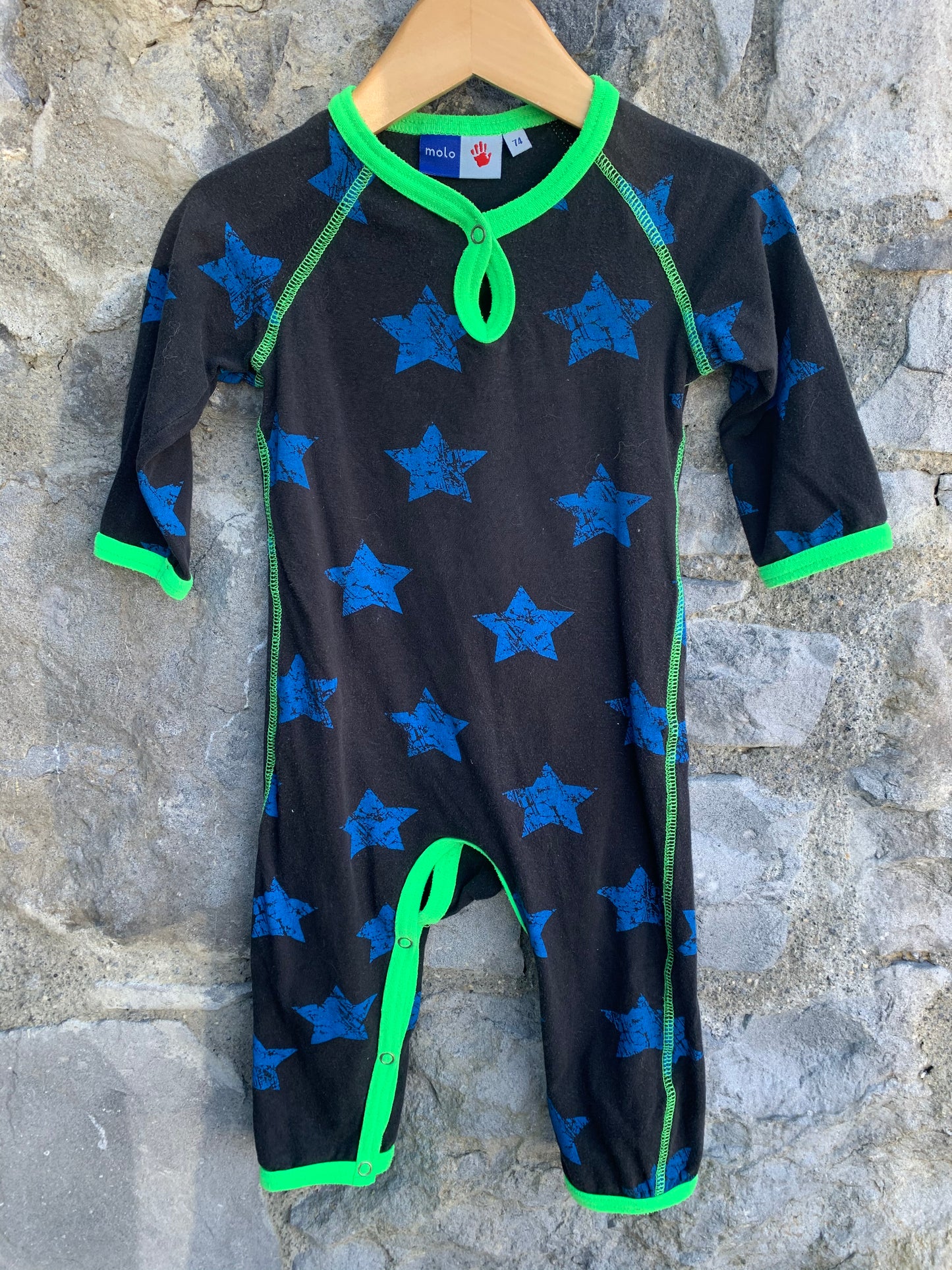 Stars onesie 9m (74cm)