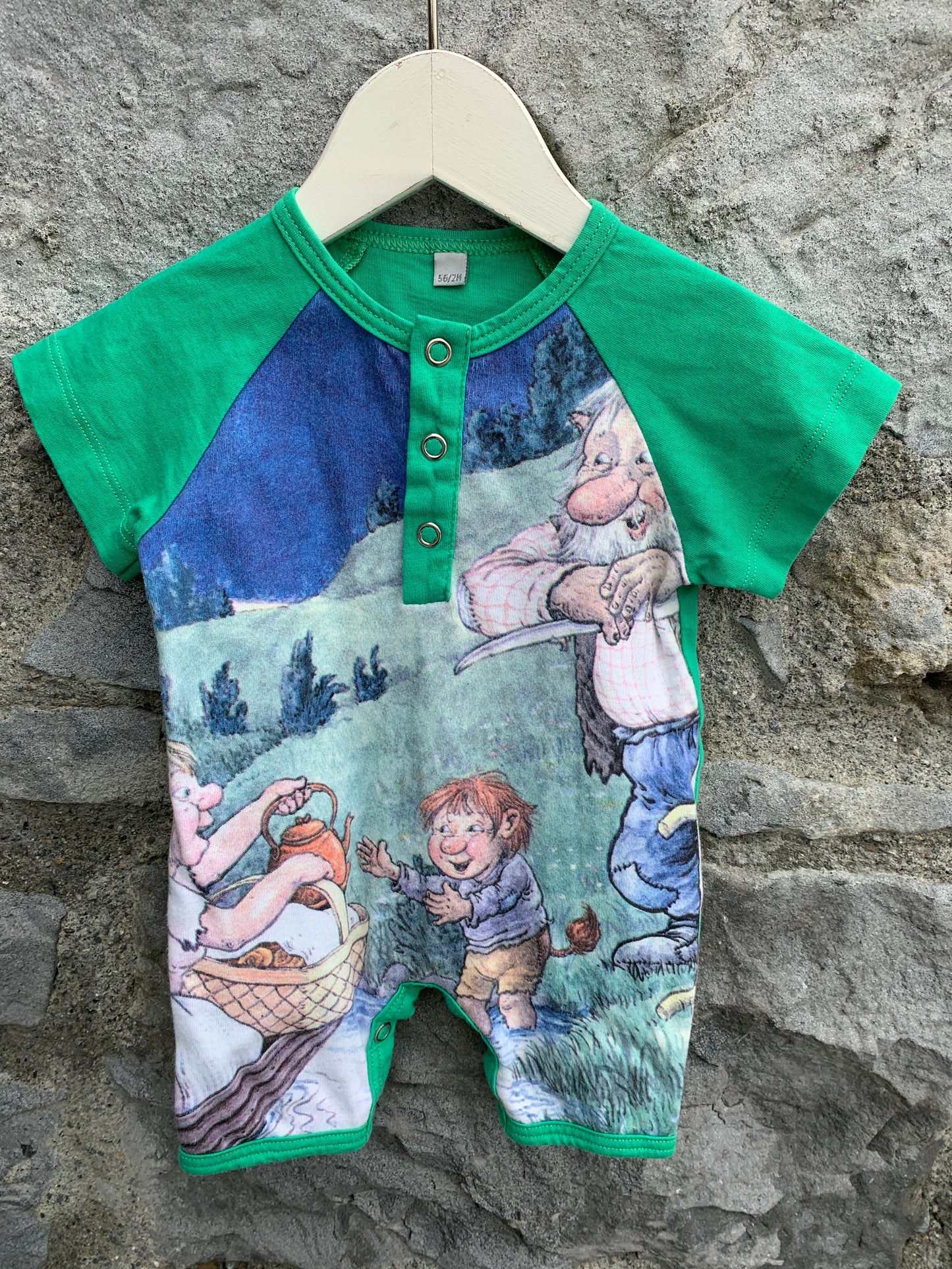 Picnic rompers 0-3m (56-62cm)