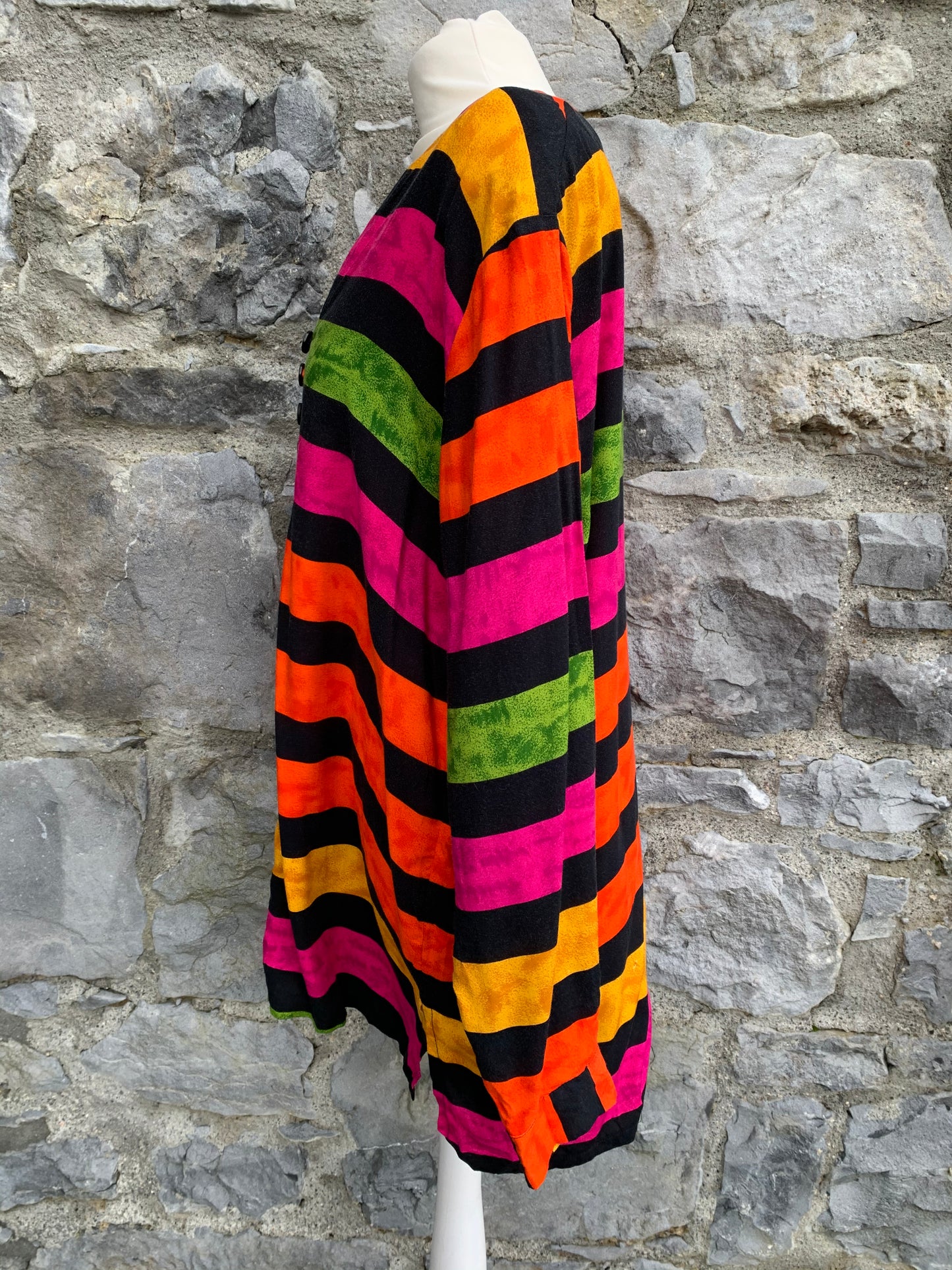 90s rainbow shirt uk 14