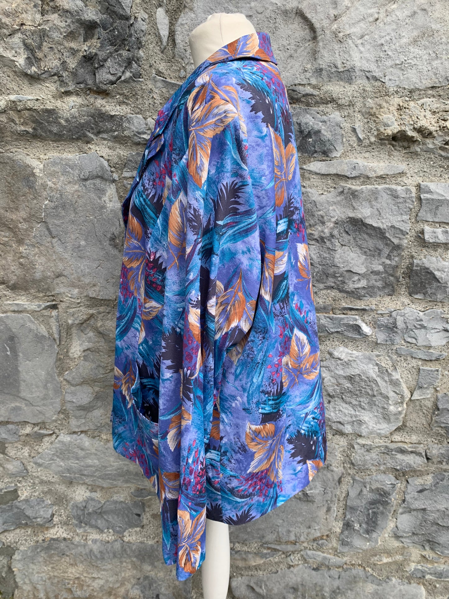 80s leaves jacket uk 18-22