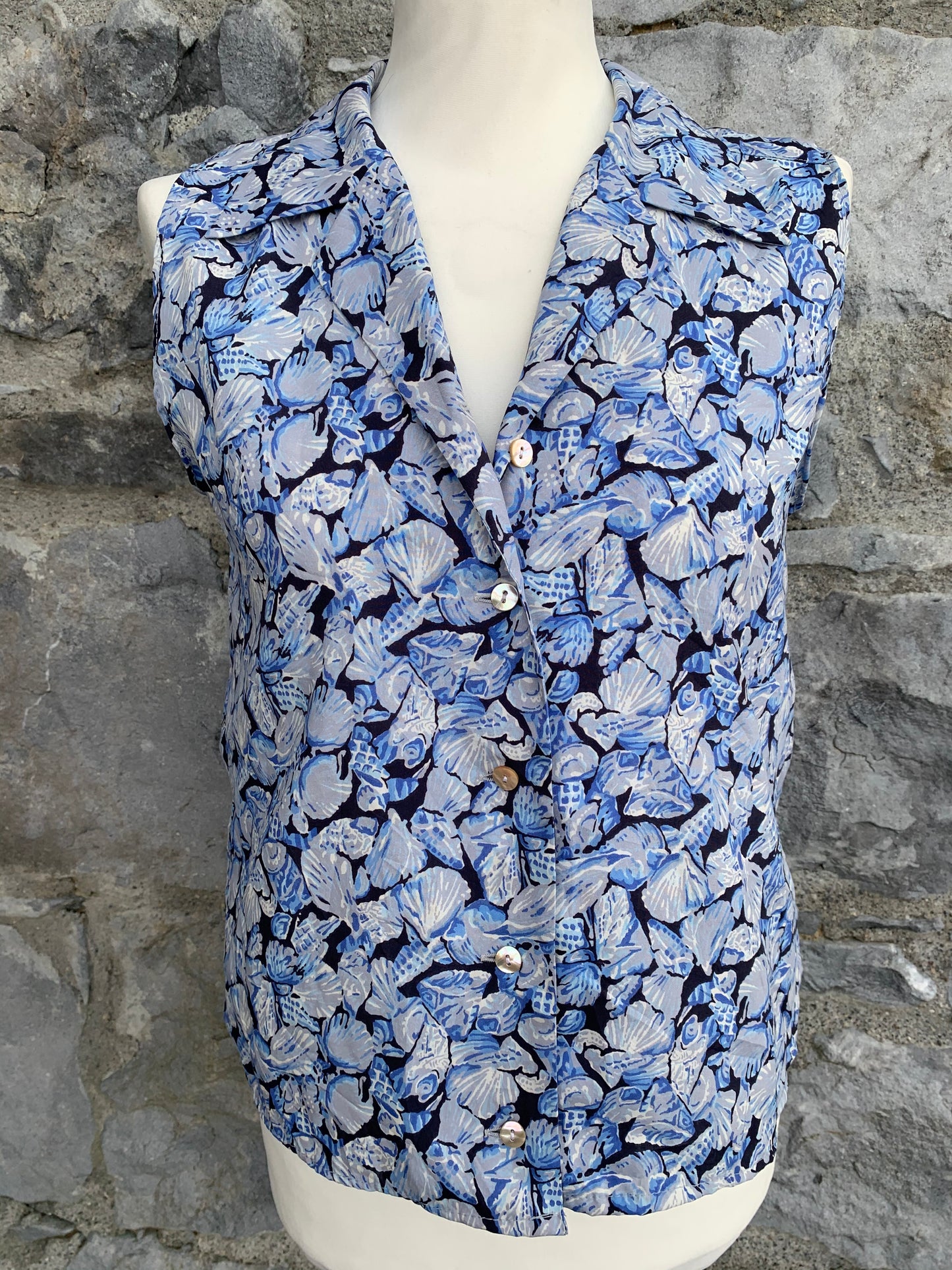 Shells sleeveless top uk 10