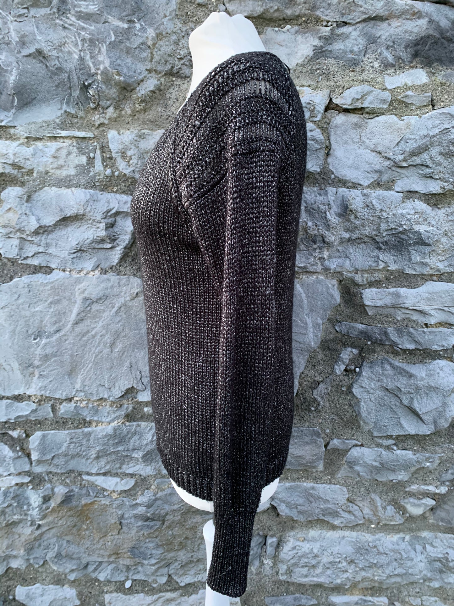 Sparkly pointelle jumper uk 8-10