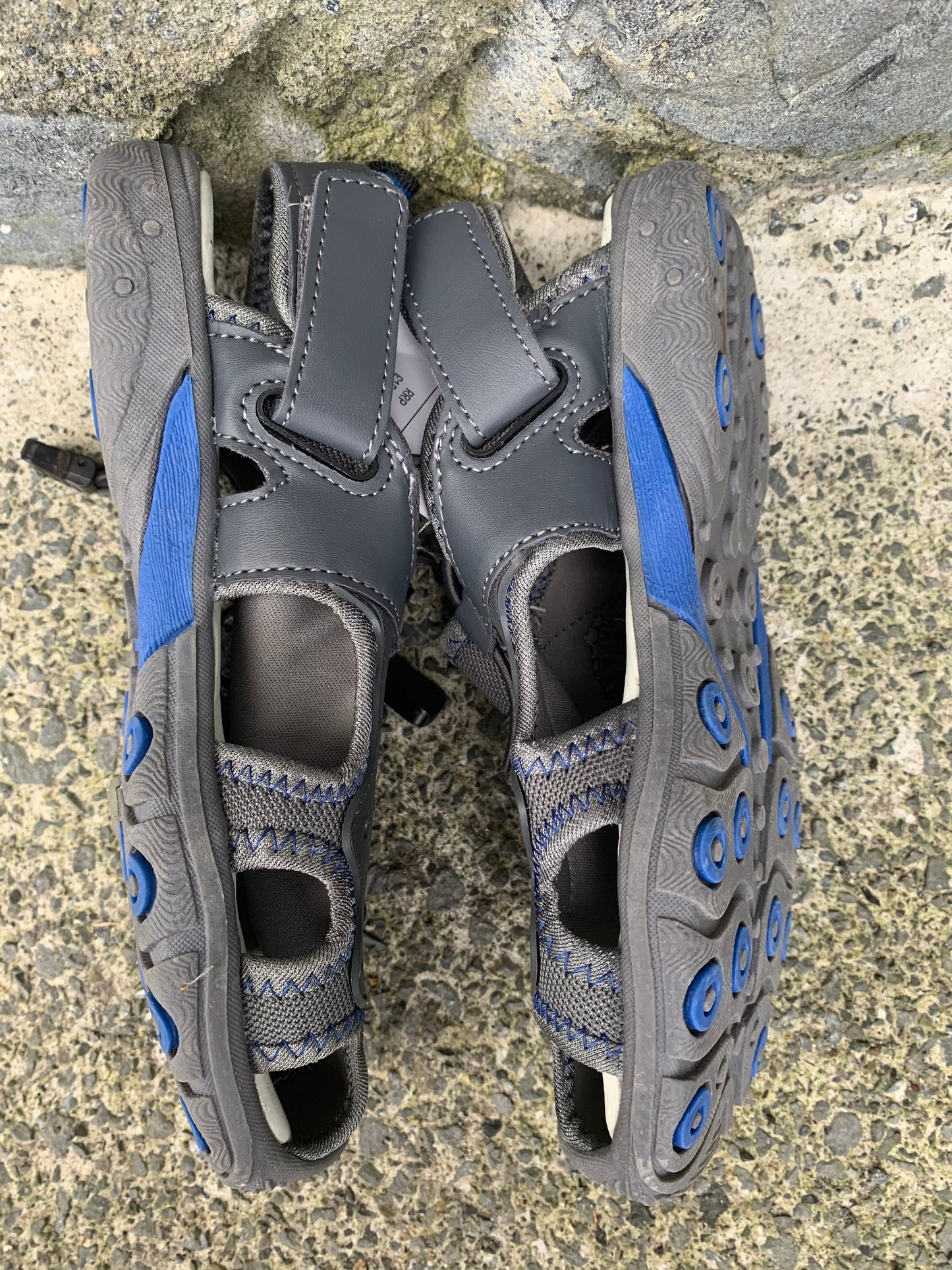 Grey sandals uk 13 (eu 32)
