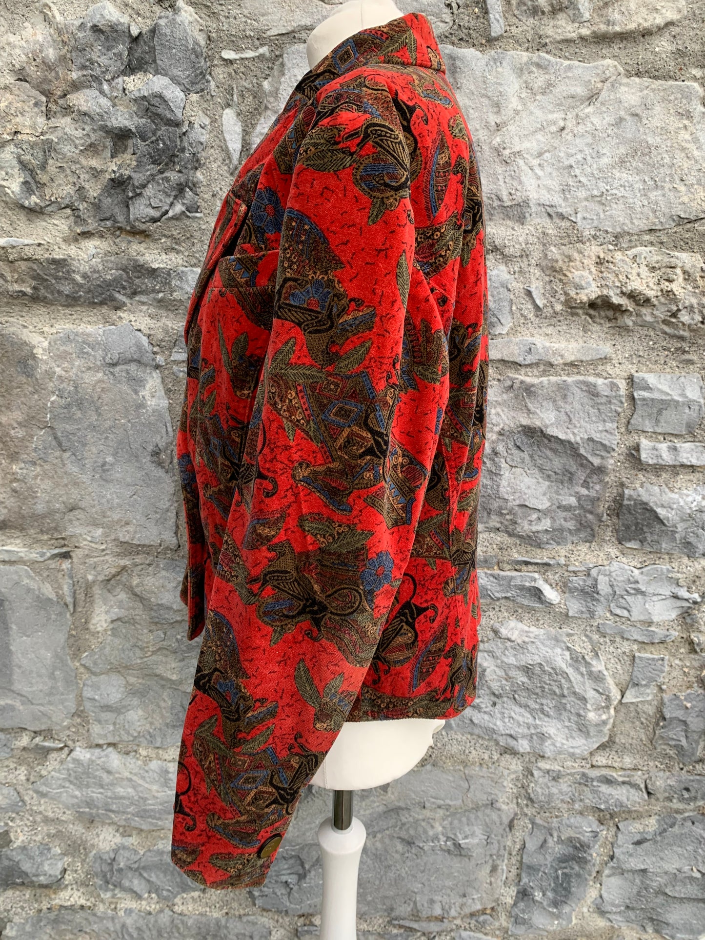 Red velvet jacket uk 12