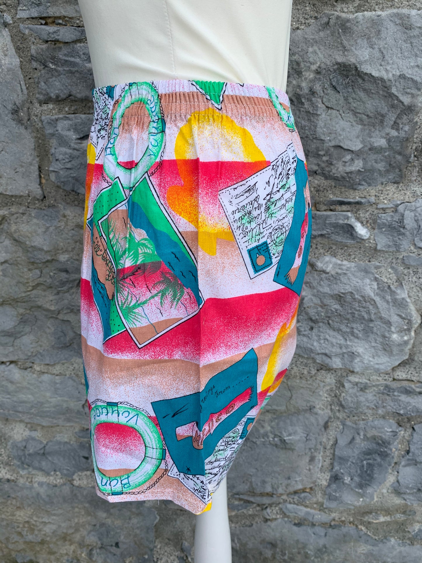 Pink beach shorts uk 8-10