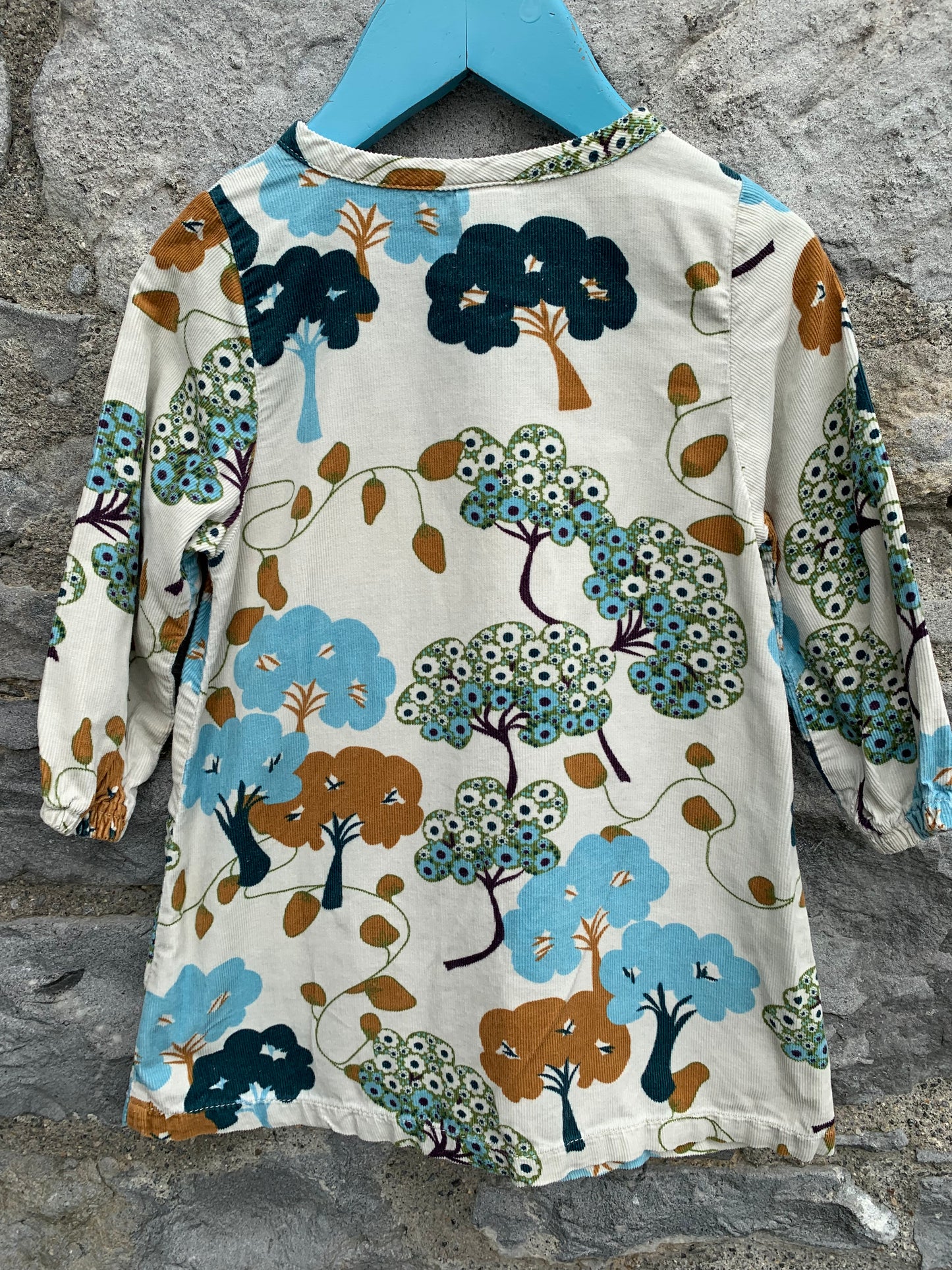 Forest cord dress 12-18m (80-86cm)