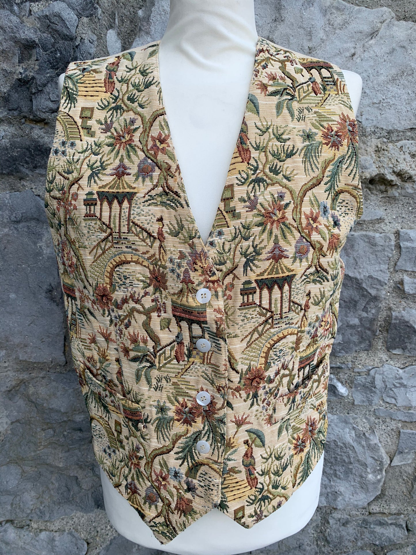 Tapestry waistcoat uk 10-12