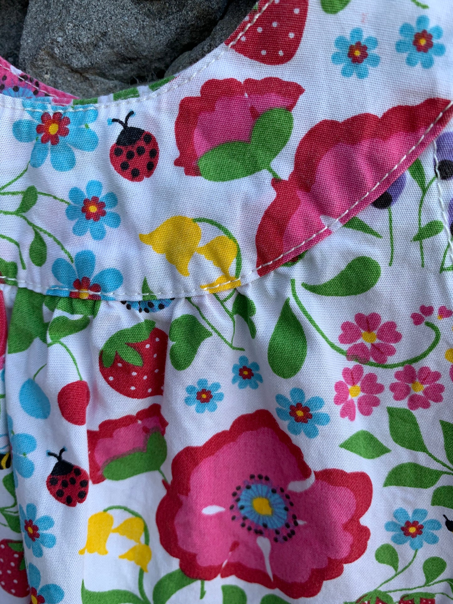 Floral dress with bloomers 4-6m (62-68cm)
