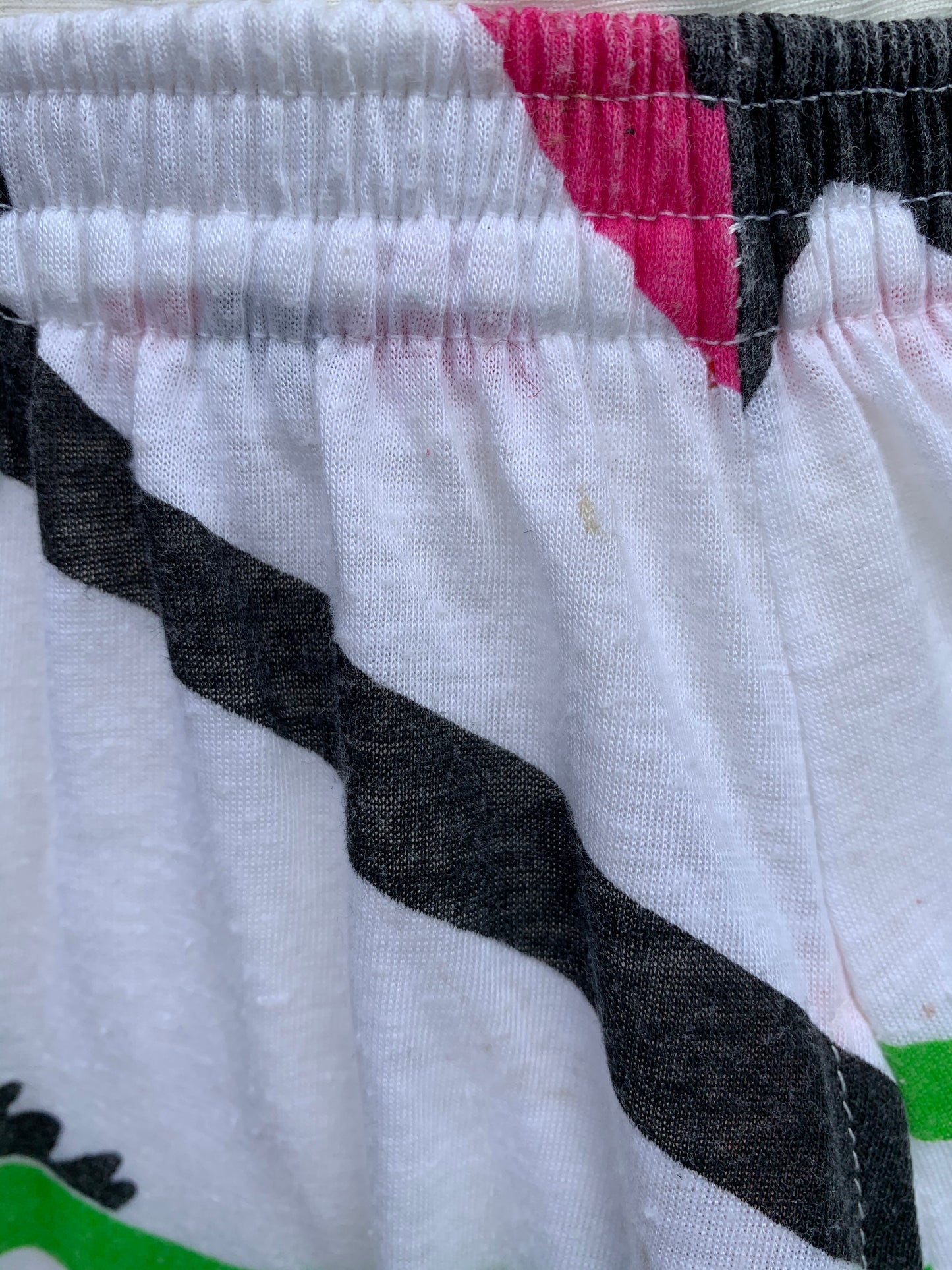80s abstract summer skirt uk 6-8