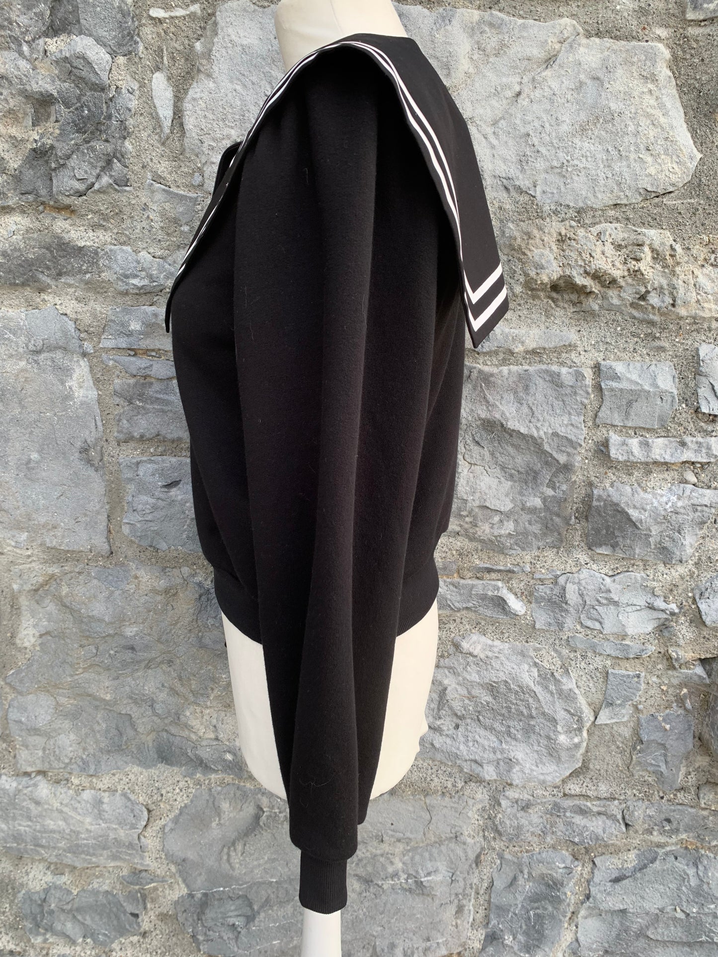 Black sailor sweatshirt uk 8-10